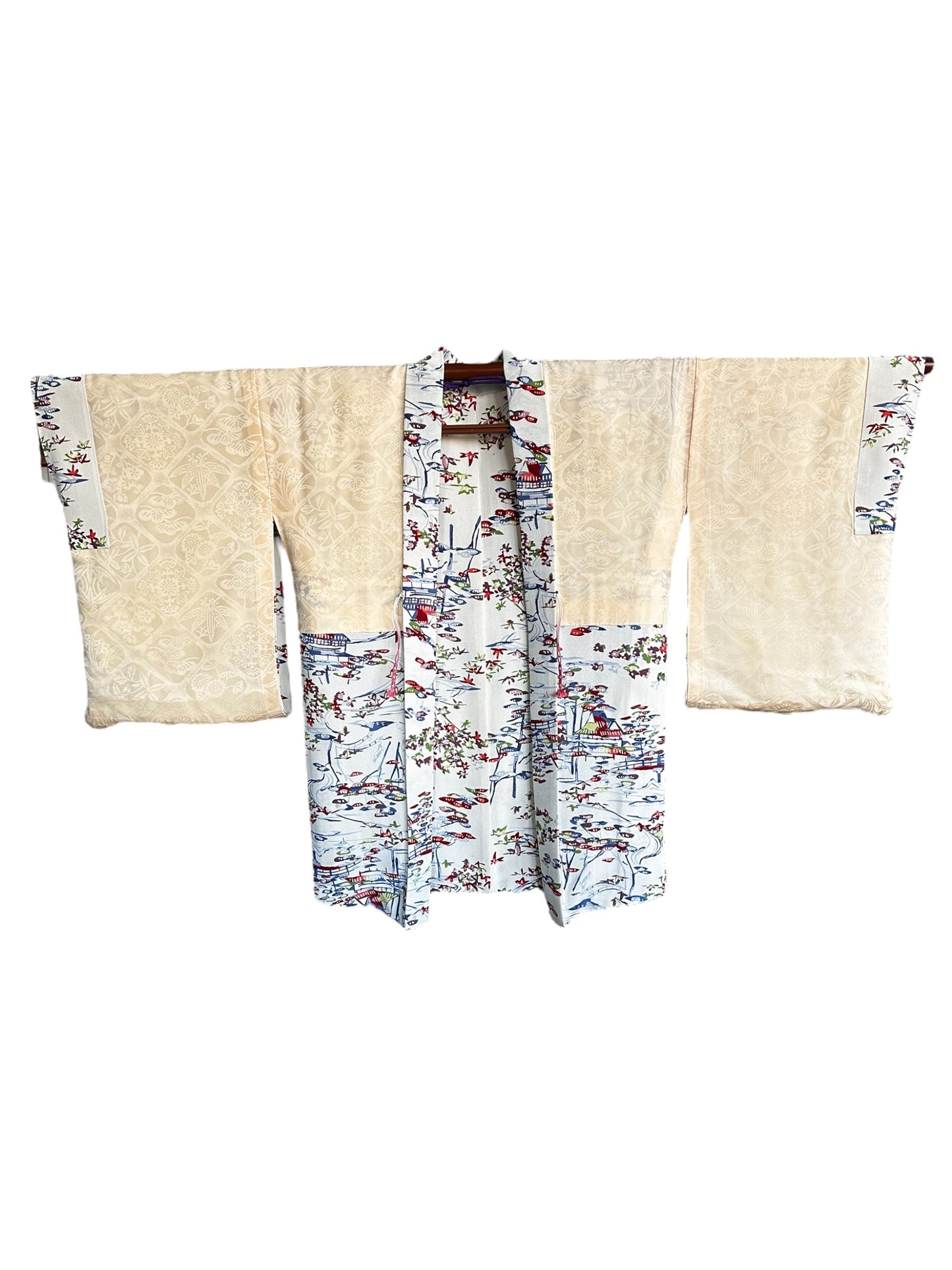 Sininen ja punainen Harmony Haori