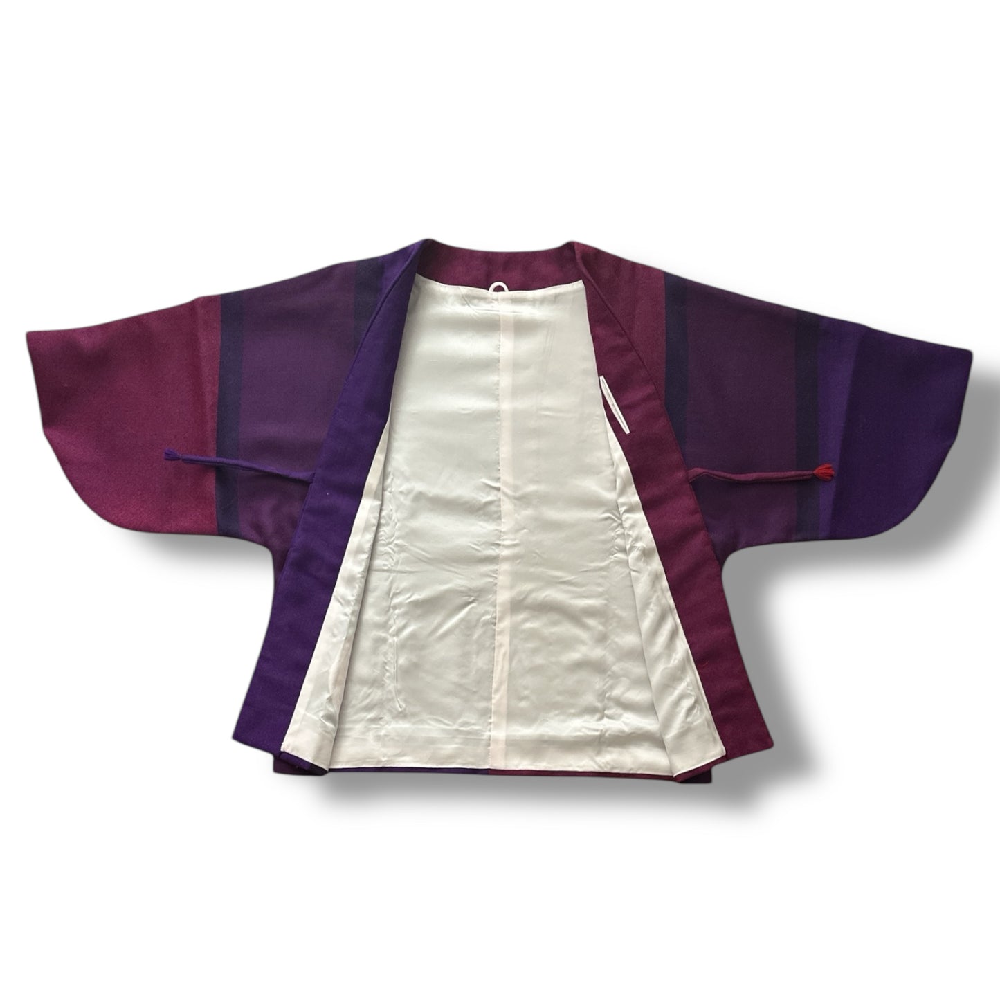 Palton kimono violet intens