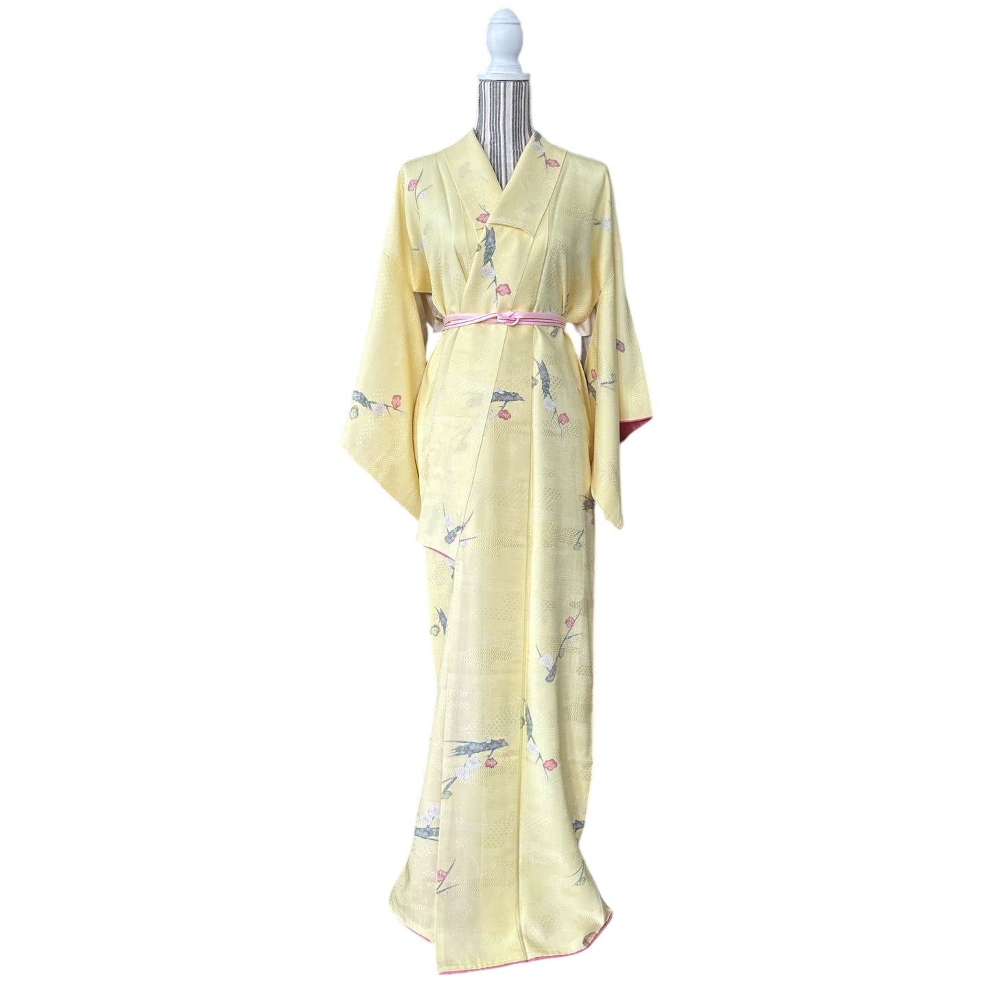 Lemon Blossom Komon Kimono