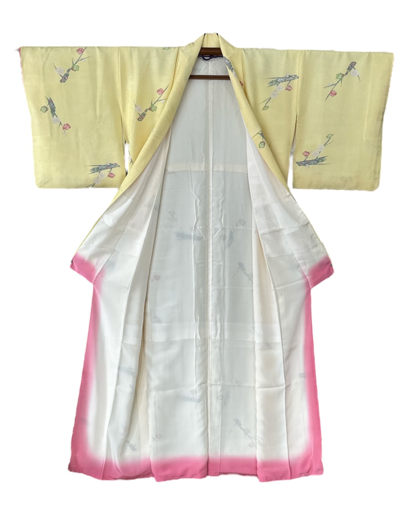 Lemon Blossom Komon Kimono