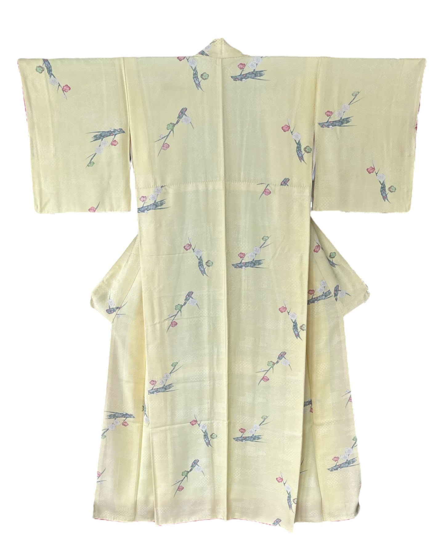 Lemon Blossom Komon Kimono