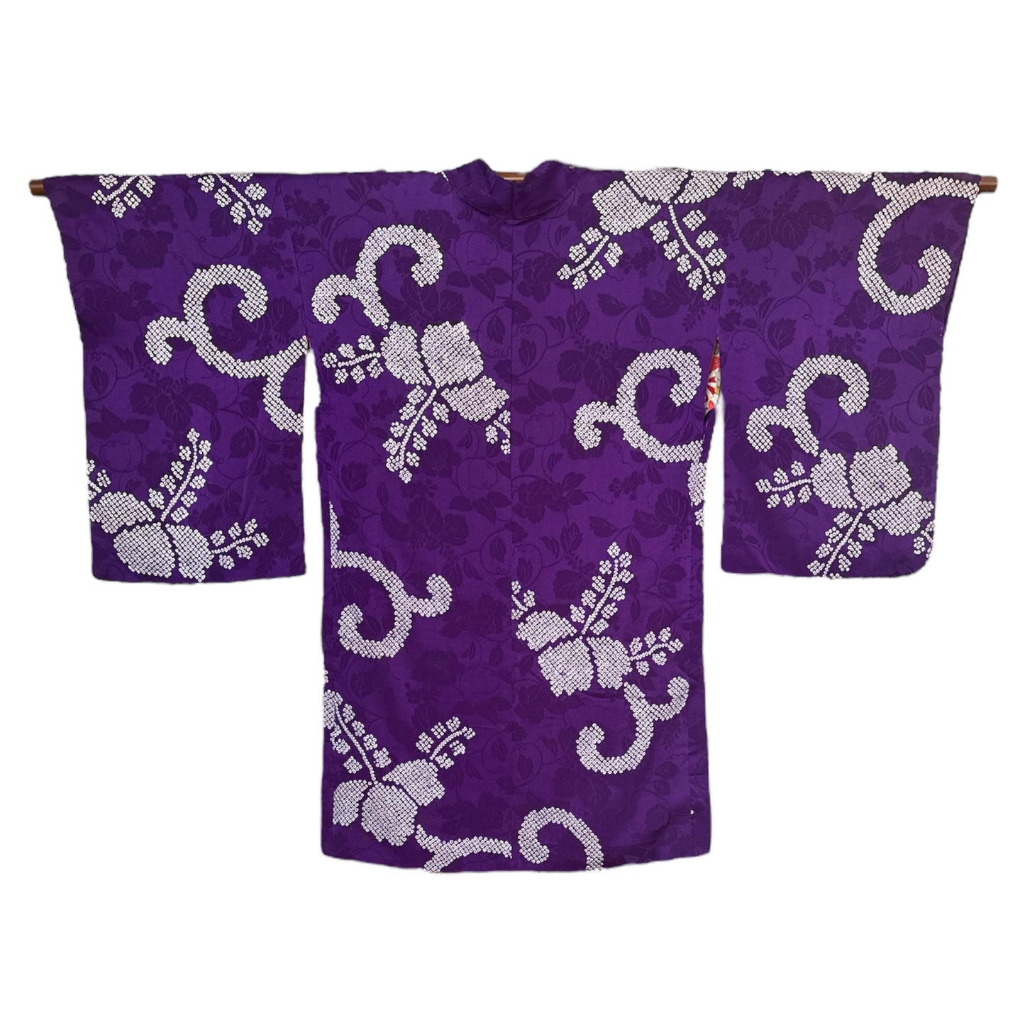 Imperial Purple Antiikki Shibori Haori