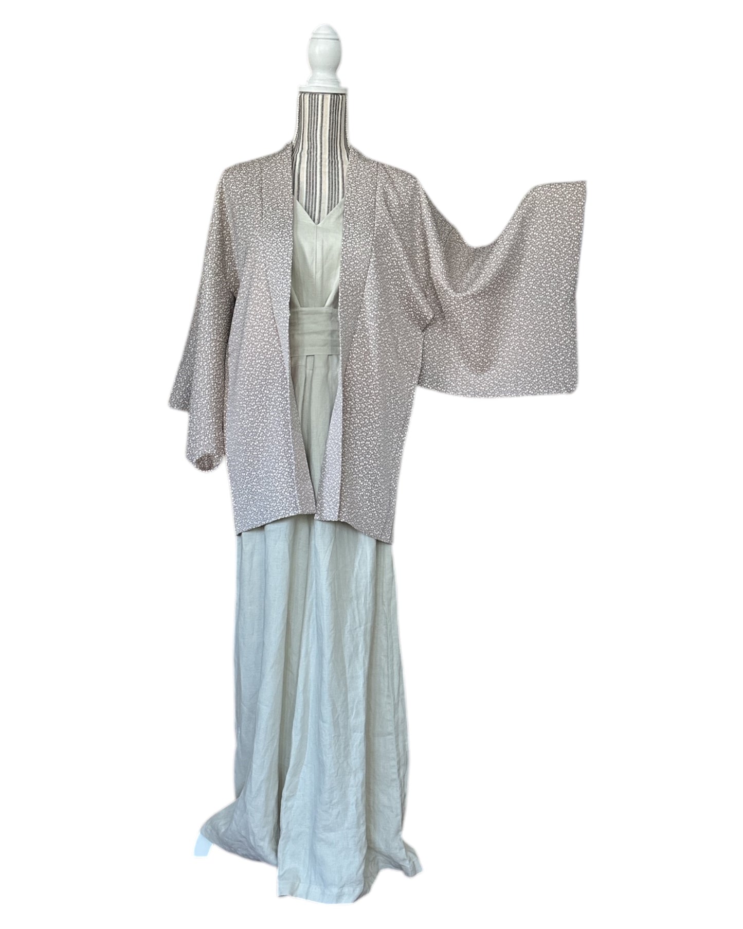 Beige Komon Haori