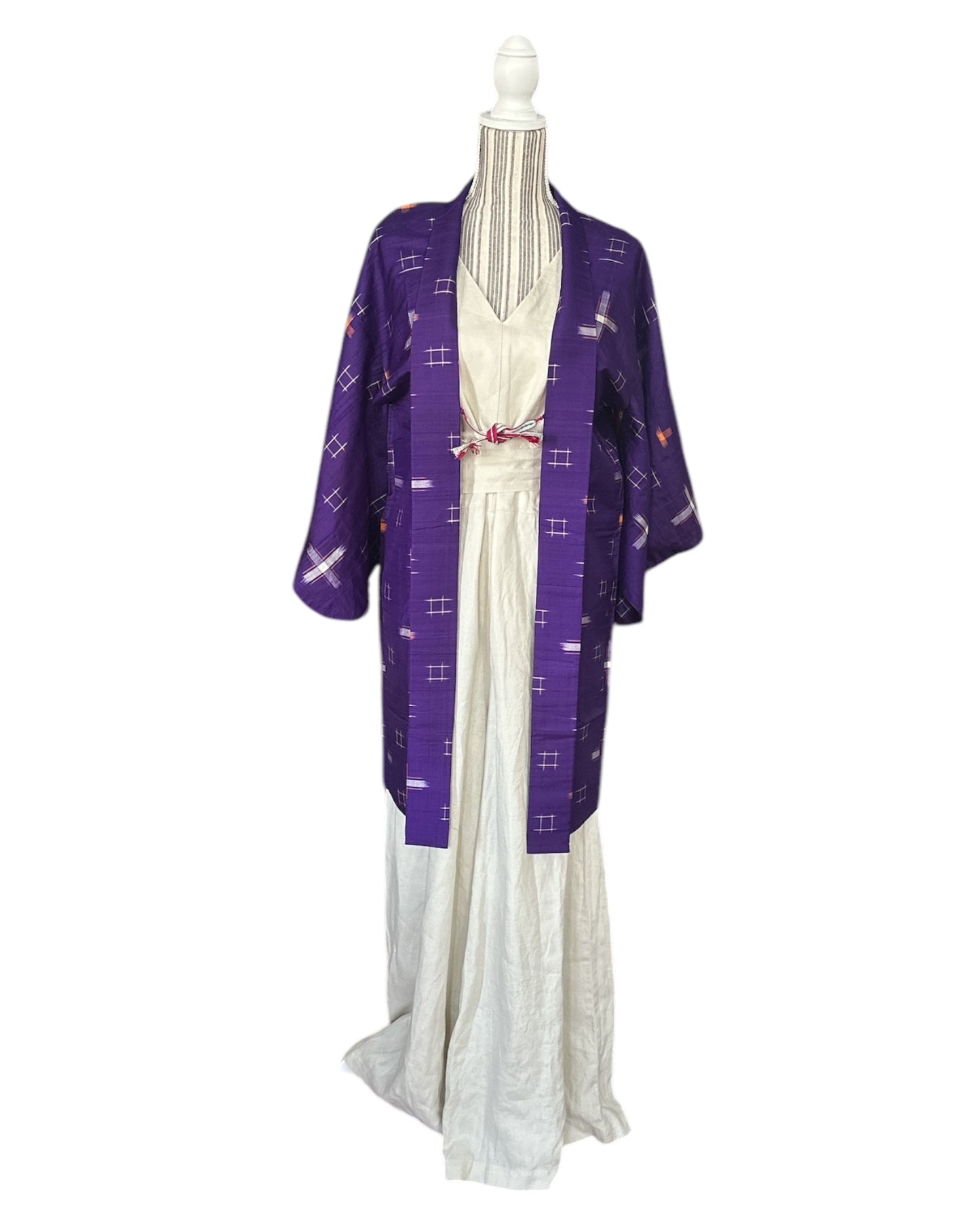 Antique Vibrant Purple Meisen Haori