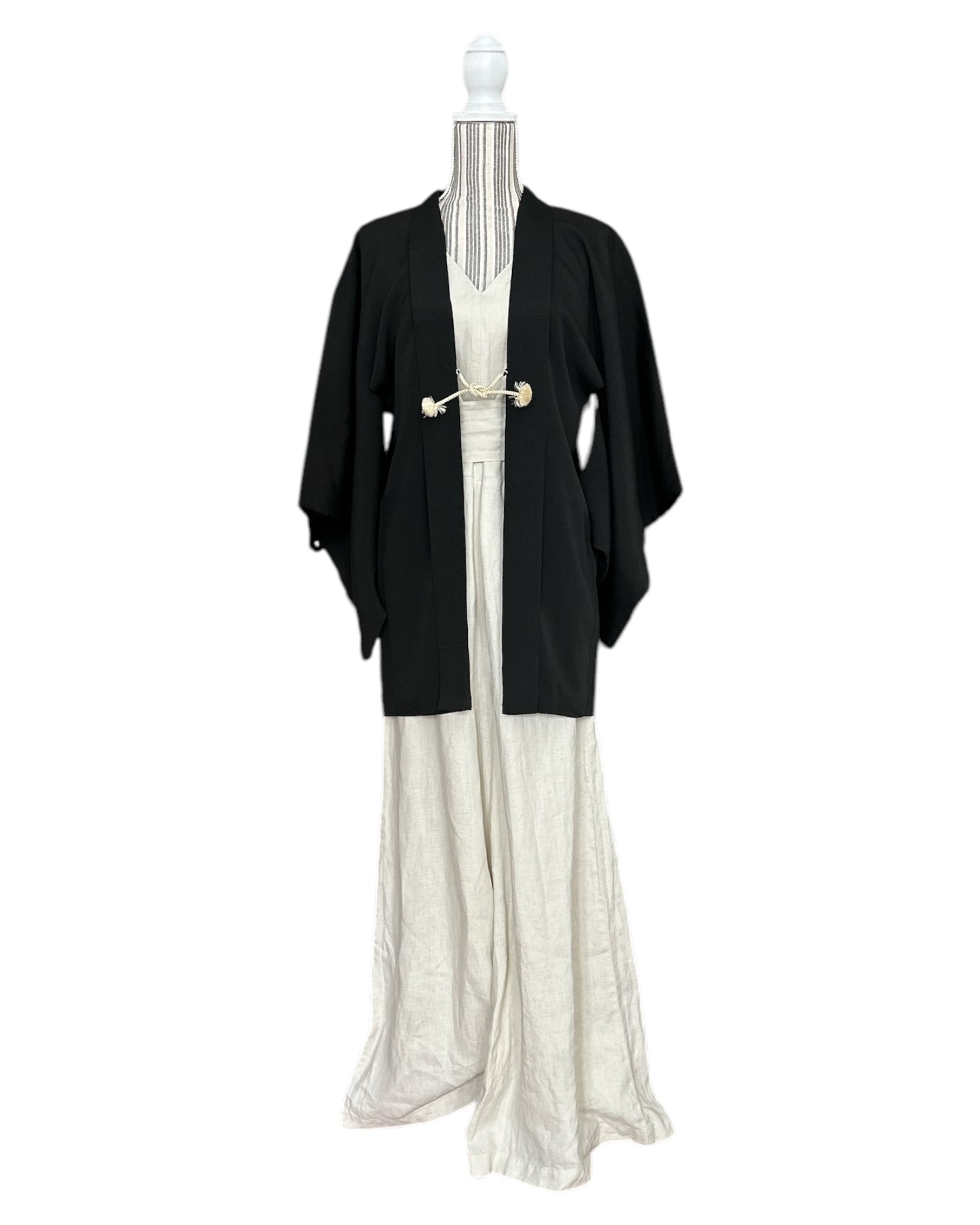 Mon Crest Black Haori