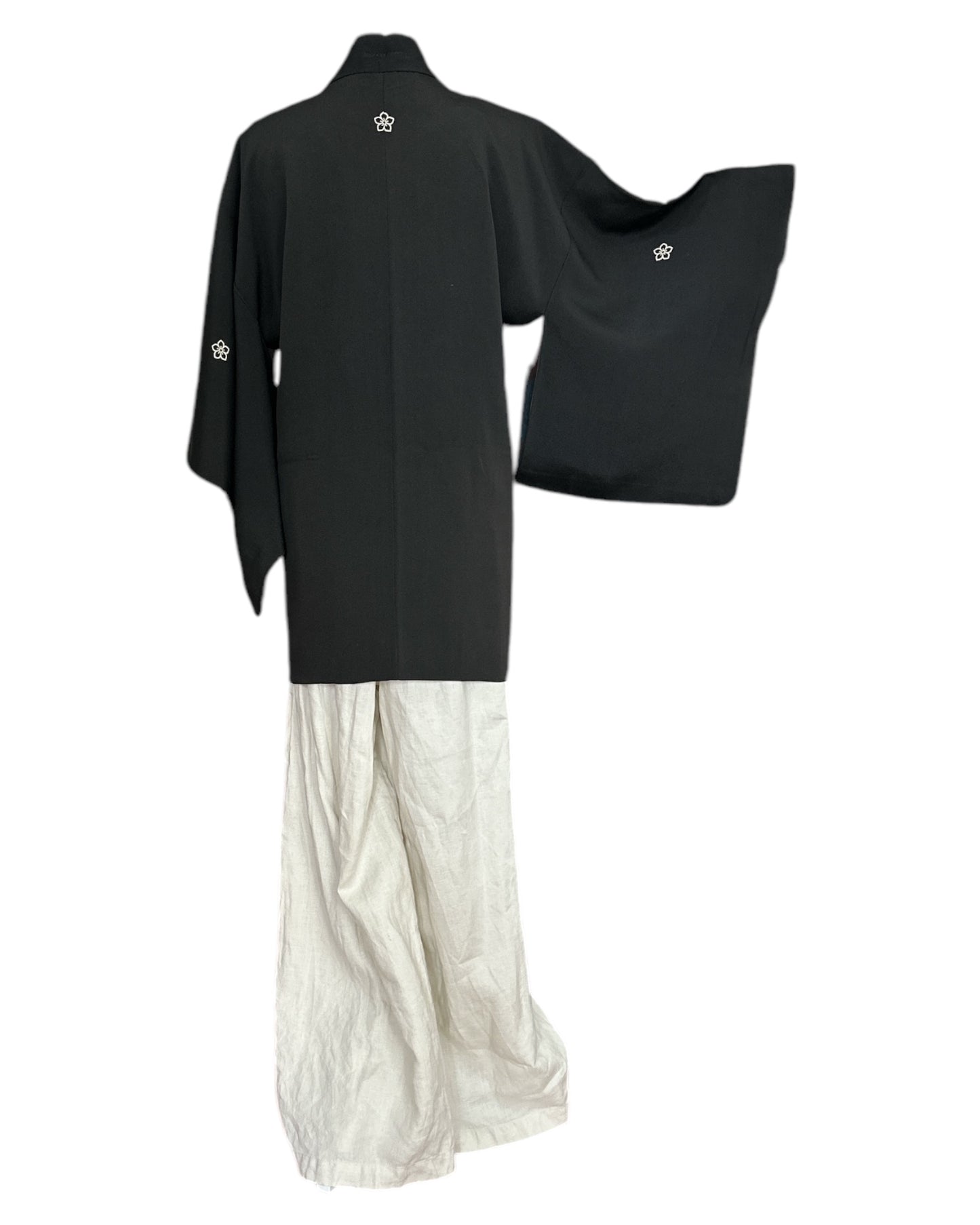 Mon Crest Black Haori