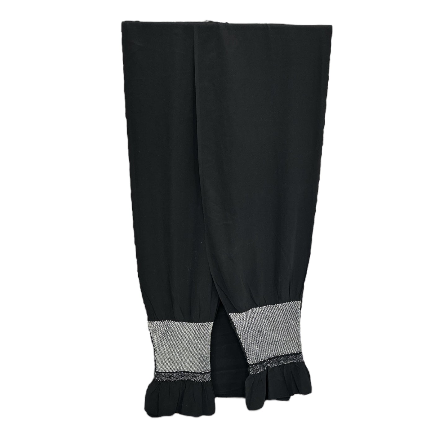 Musta Shibori Heko Obi