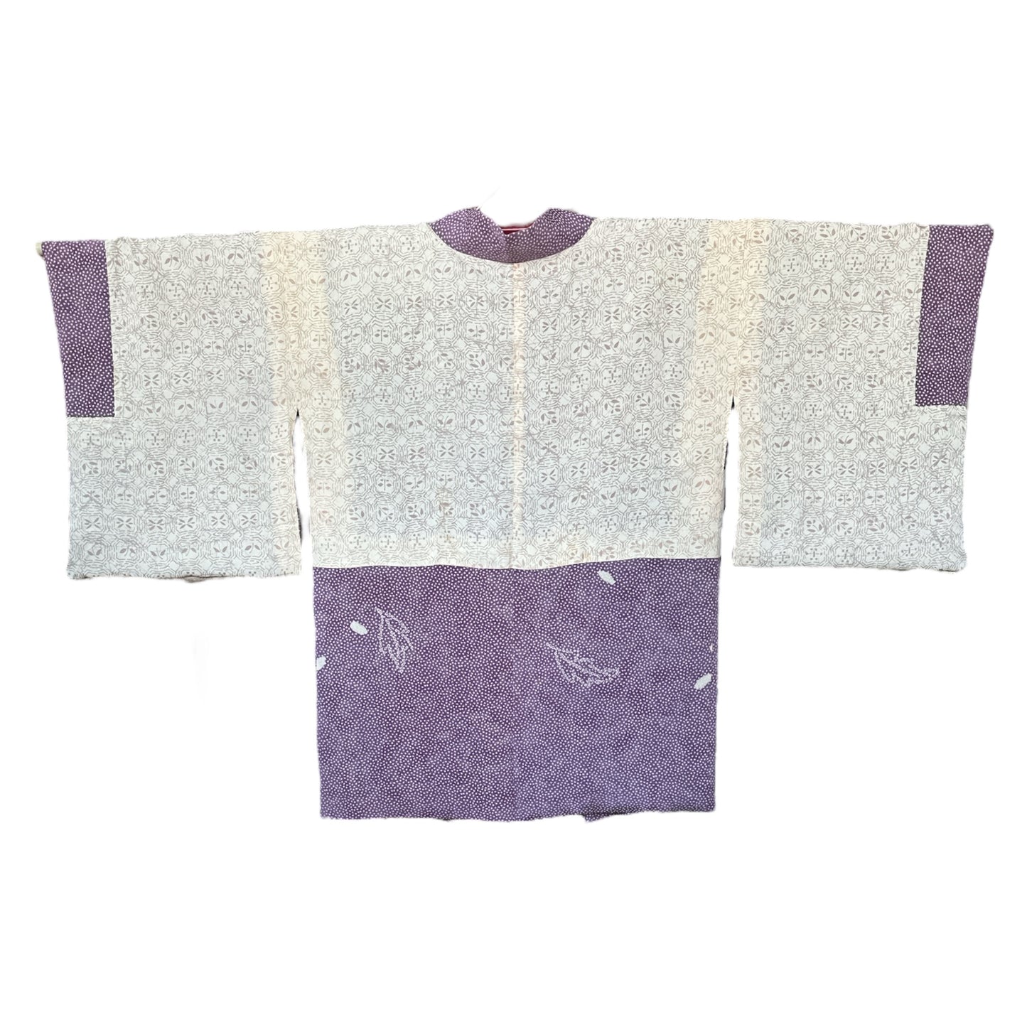 Laventelin väri Shibori Leaf Haori