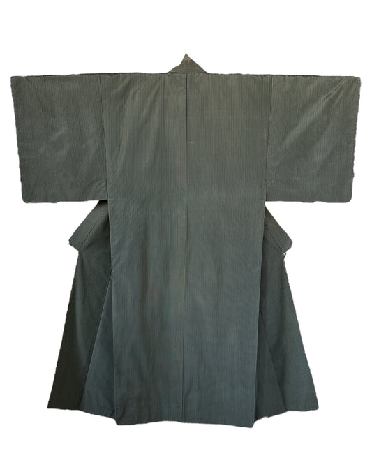 Olive Glow Ōshima Kimono