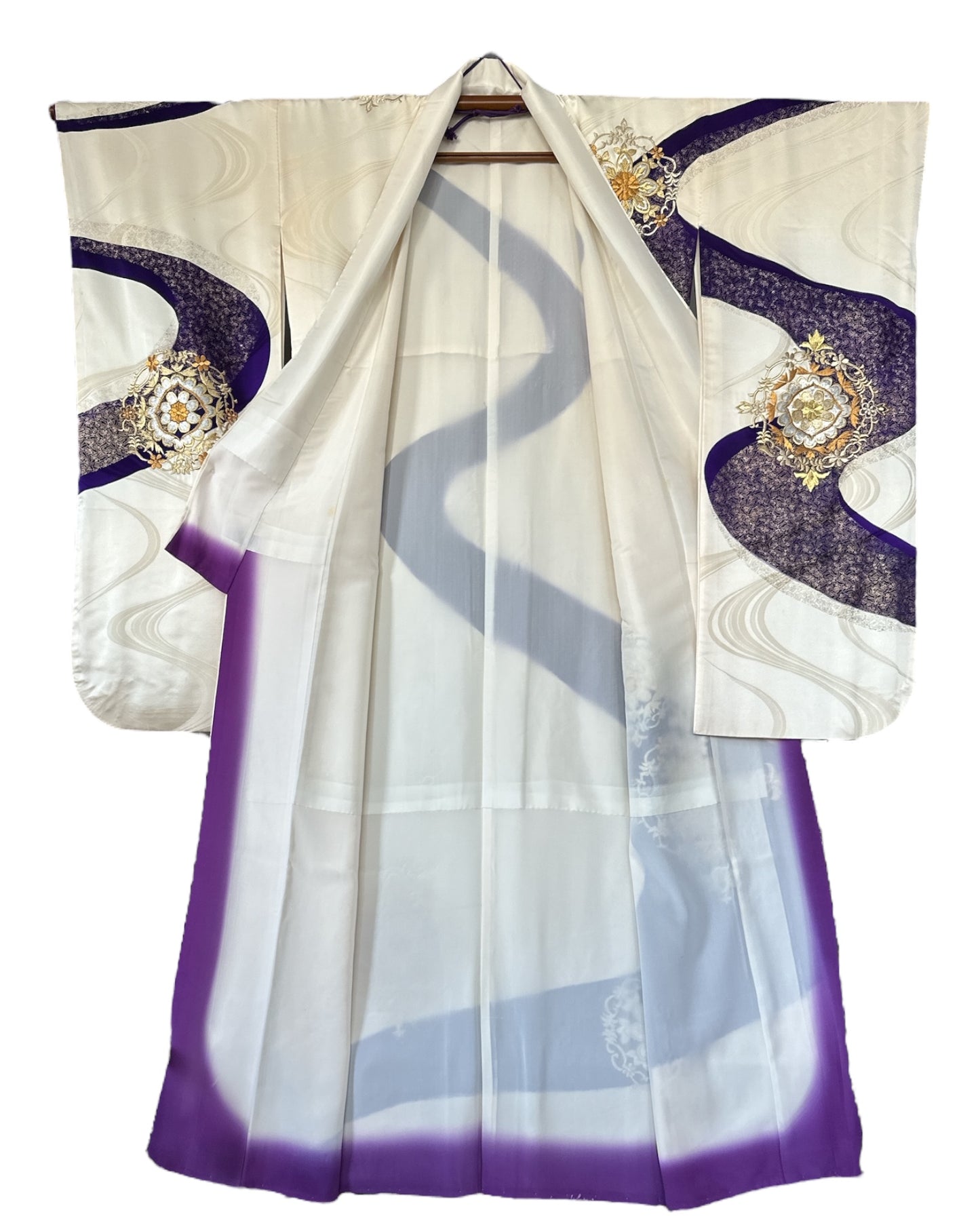 Purple River Furisode
