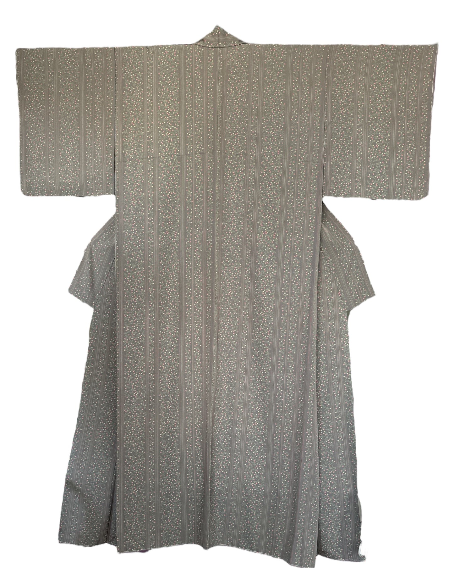 Chirimen Striped Blossom Komon