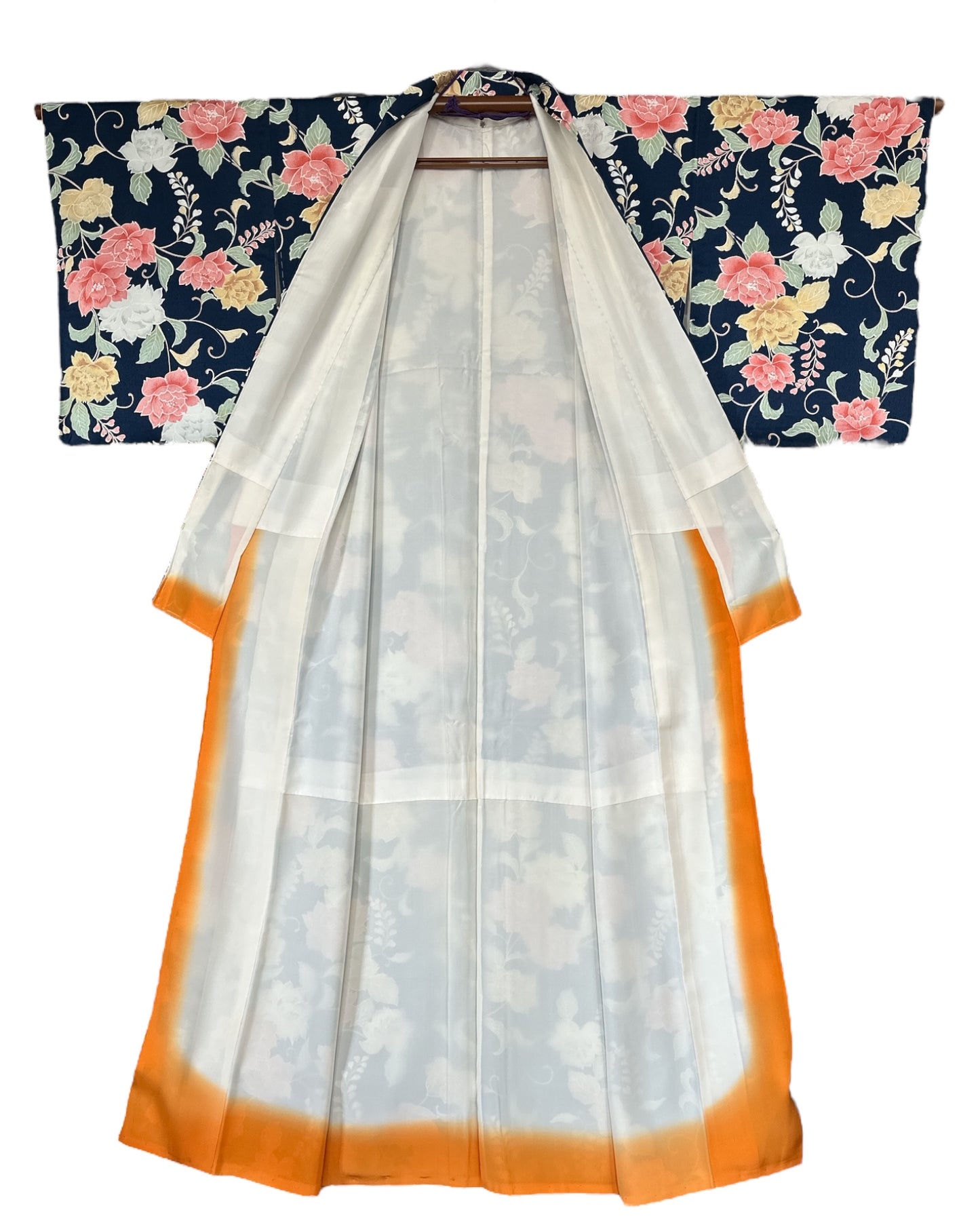 Vibrant Blossom kimono