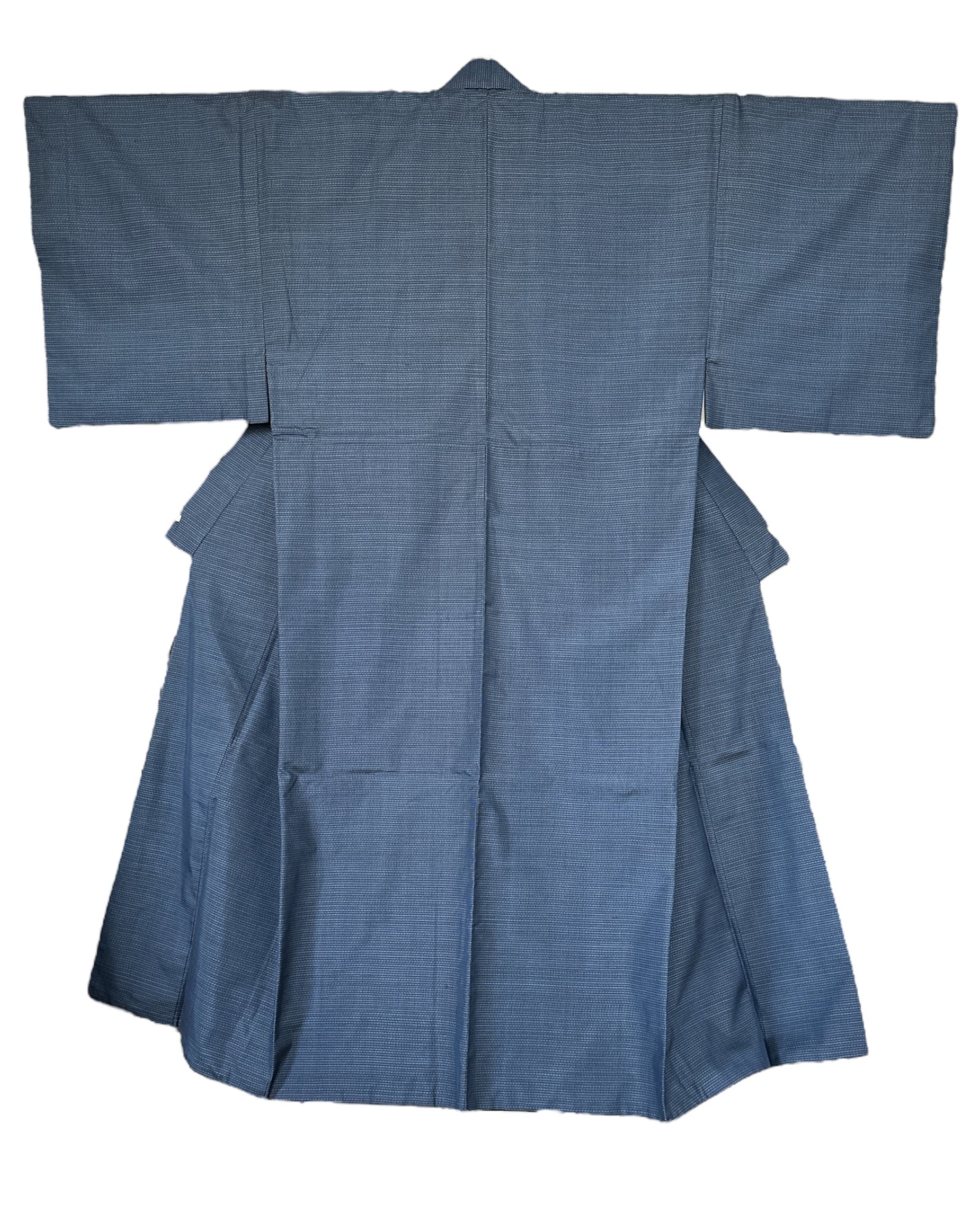 Navy Ōshima Tsumugi Kimono