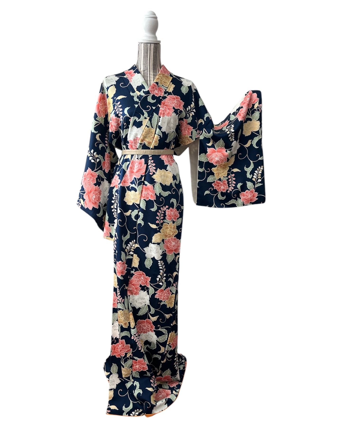 Vibrant Blossom kimono