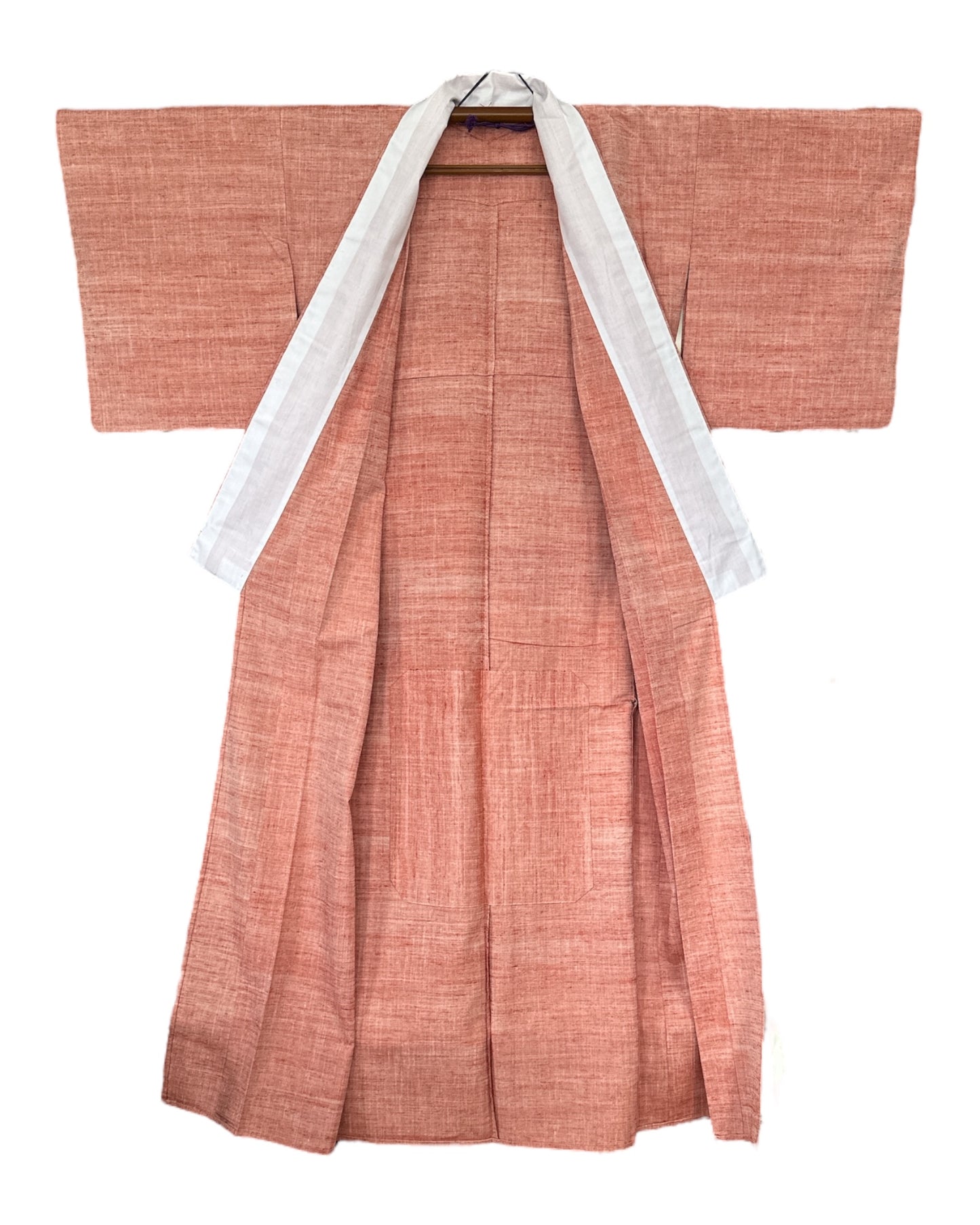 Reddish Elegance Hitoe Kimono