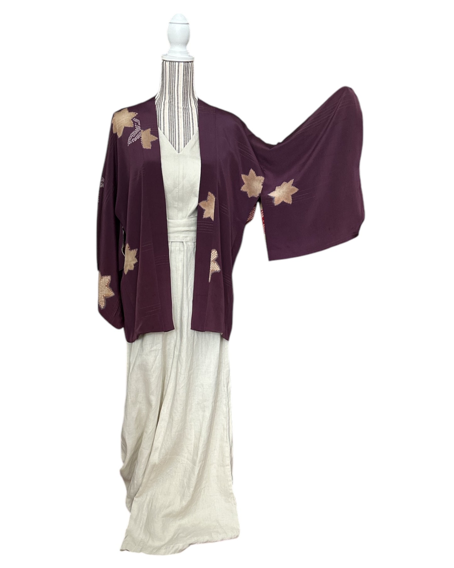 Vintage Shibori Momiji Haori