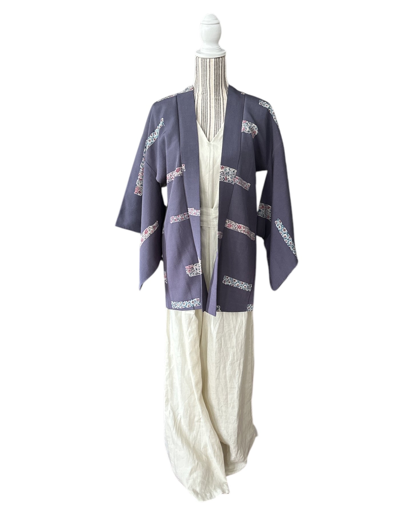 Stone Blue Garden Haori