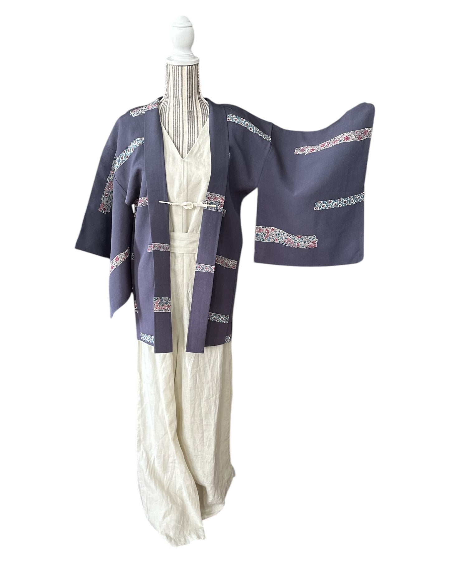 Stone Blue Garden Haori