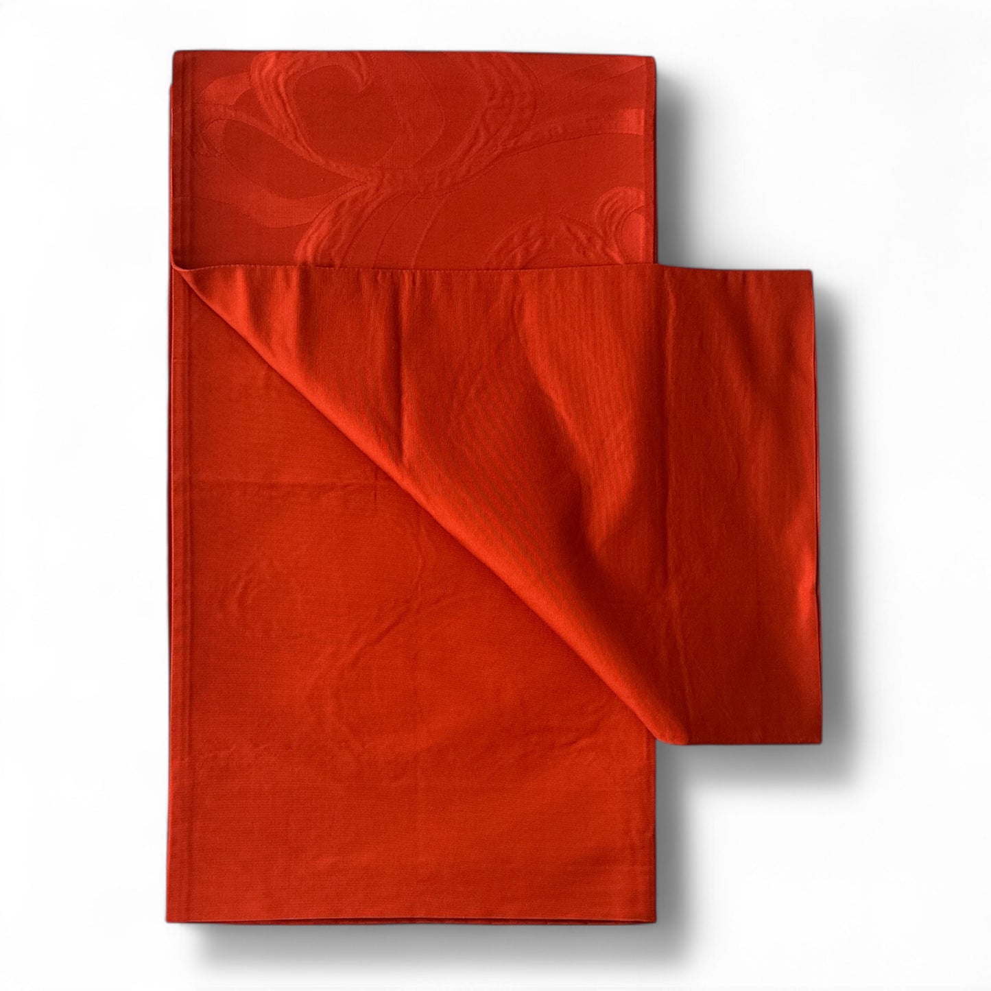 Radiant Red Waves Fukuro Obi