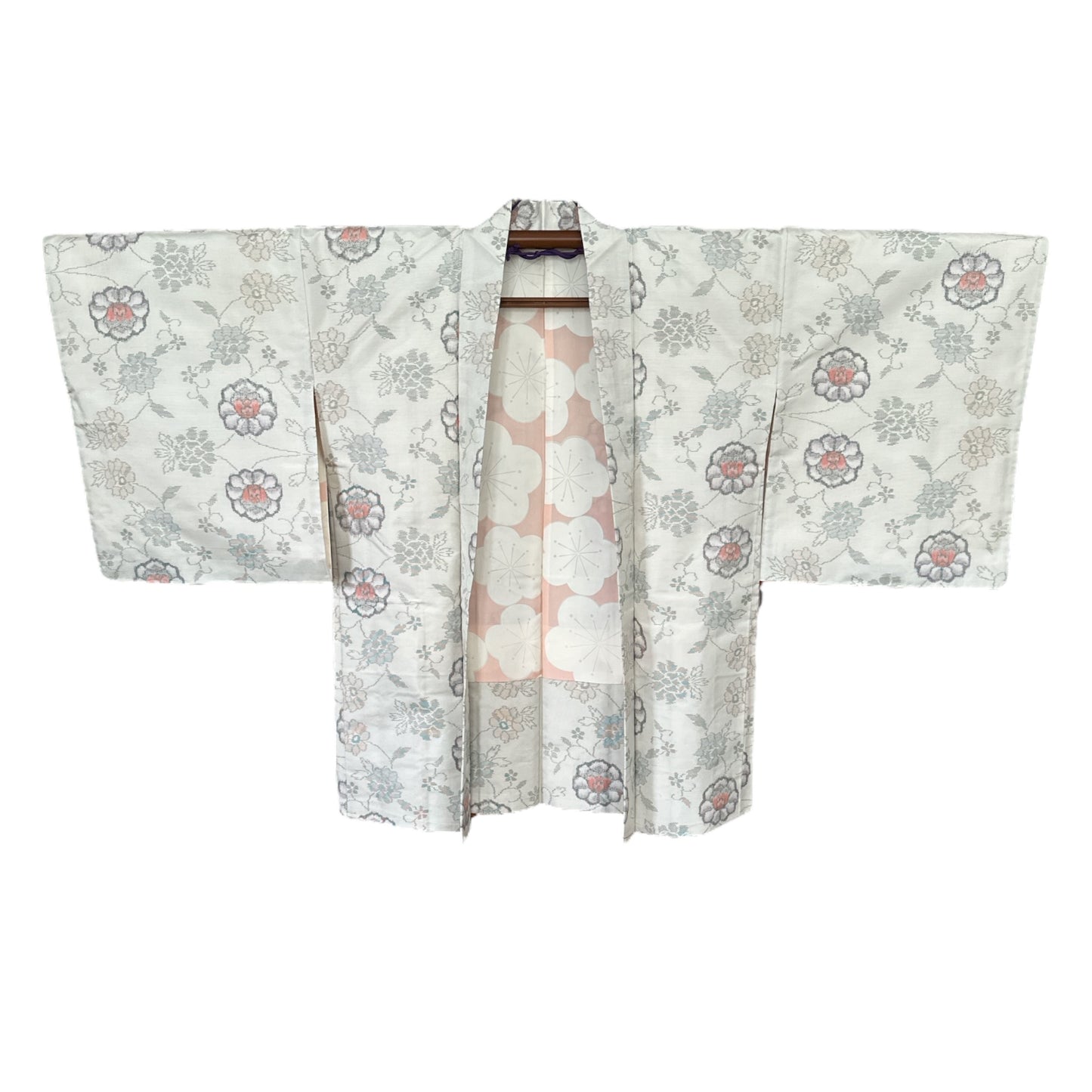 Oshima Tsumugi kukkahelmi Haori