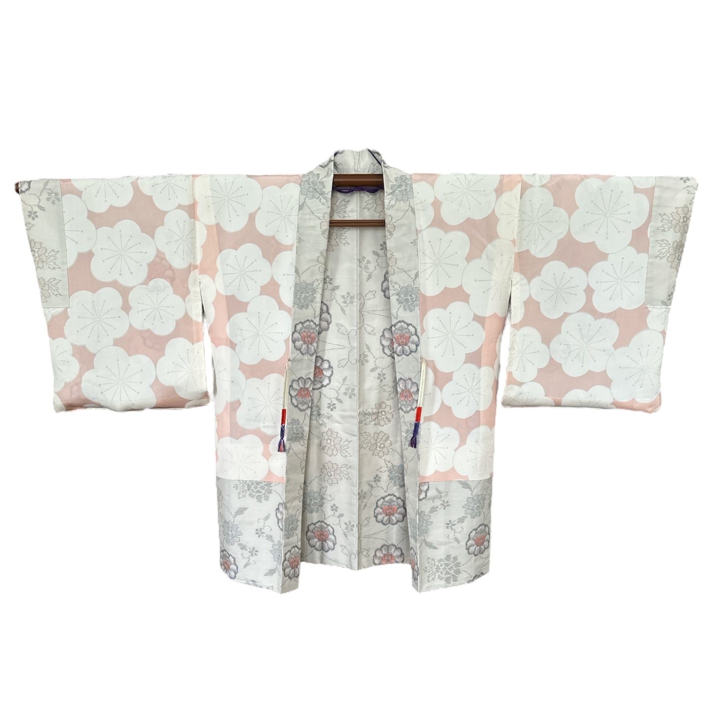 Oshima Tsumugi kukkahelmi Haori