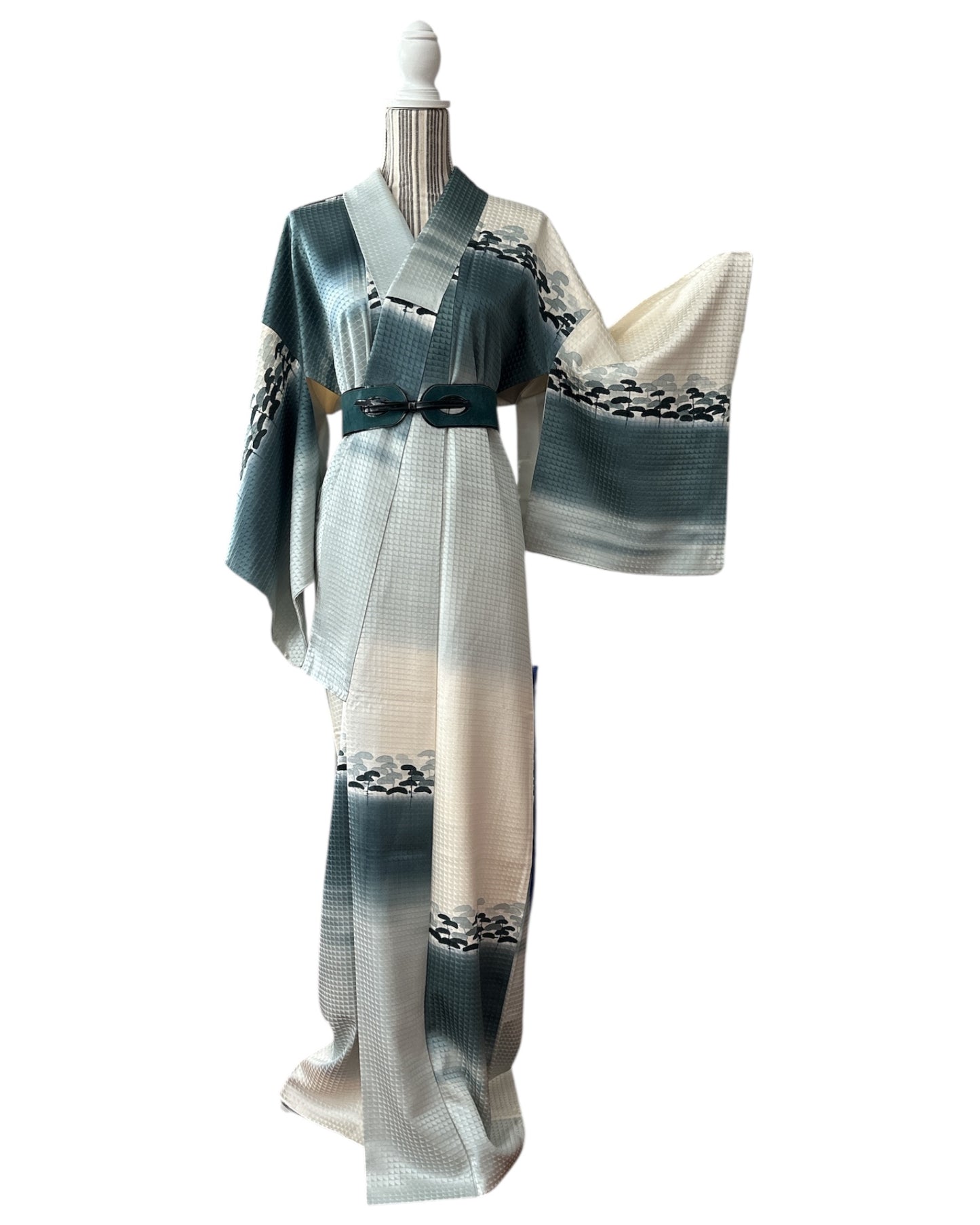 Misty Pines Komon Kimono