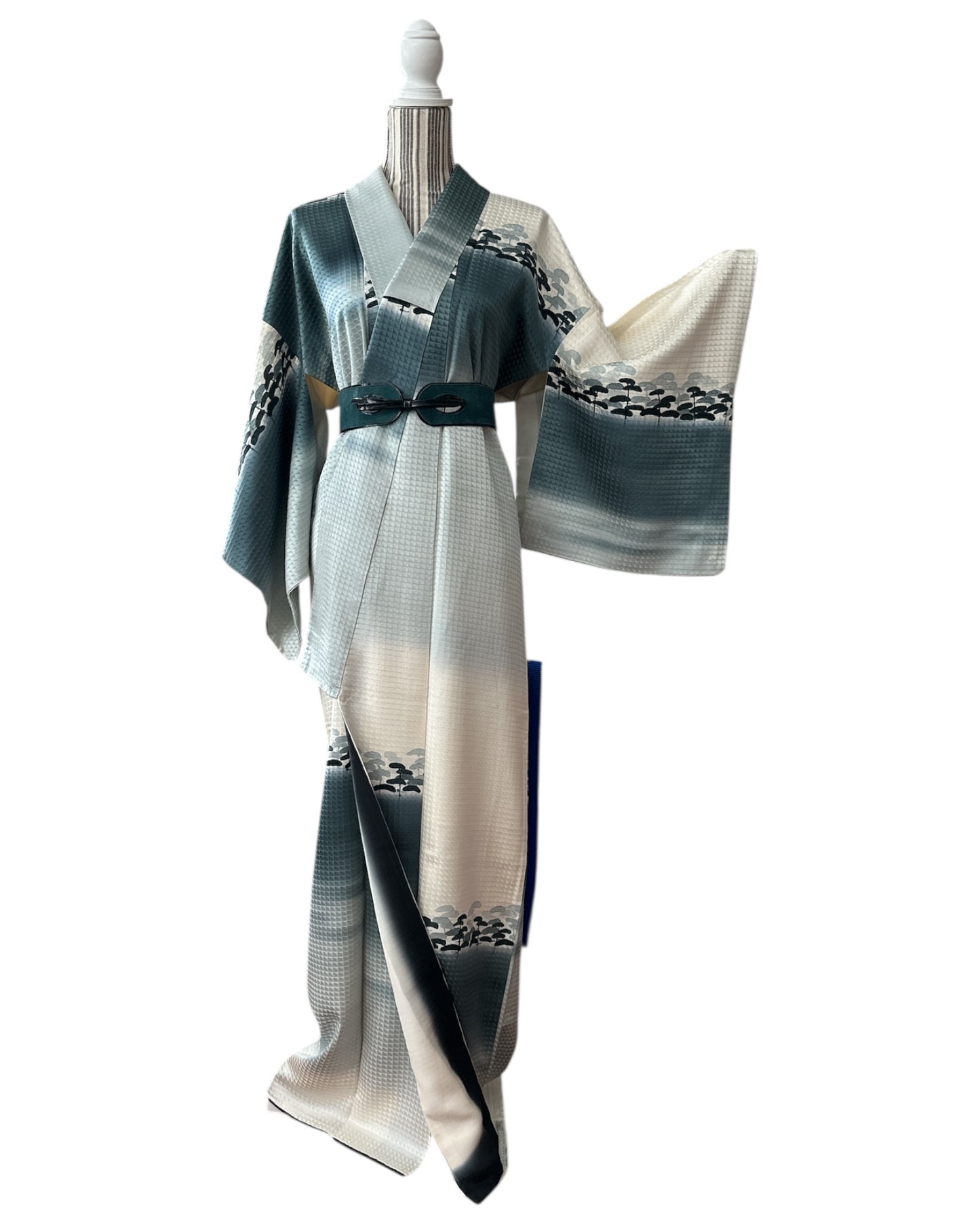 Misty Pines Komon Kimono