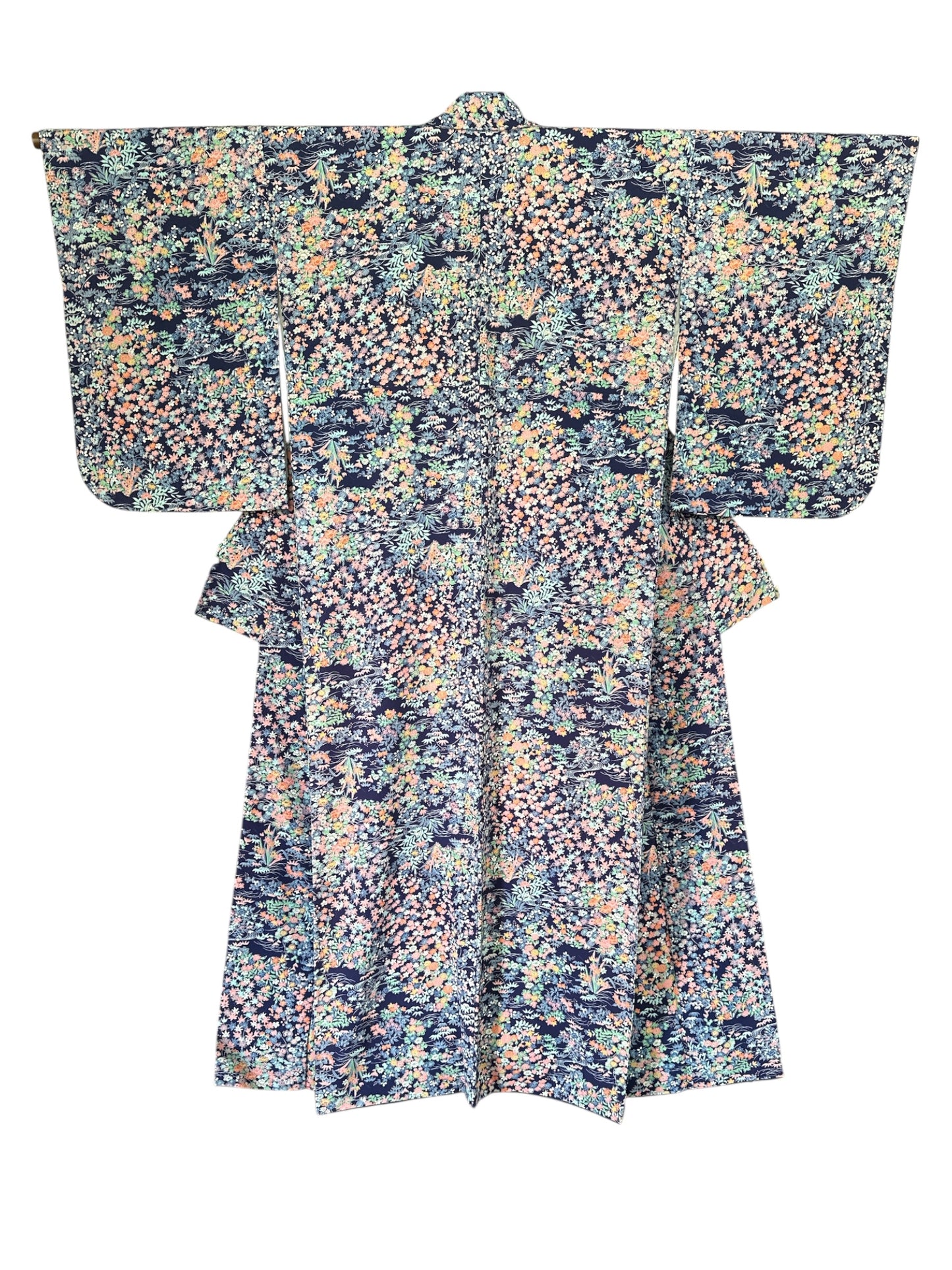 Komon Floral Albastru-Violet