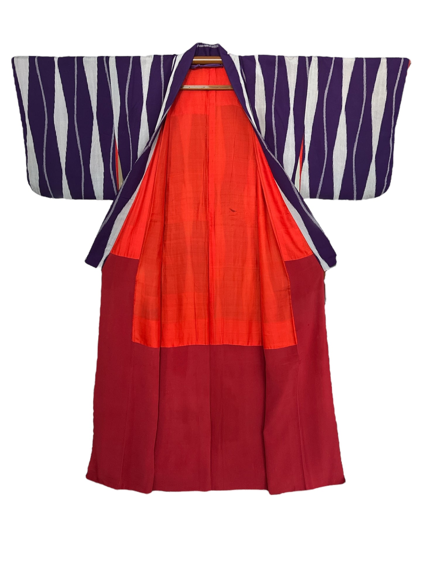 Vibrant Violet Meisen Kimono
