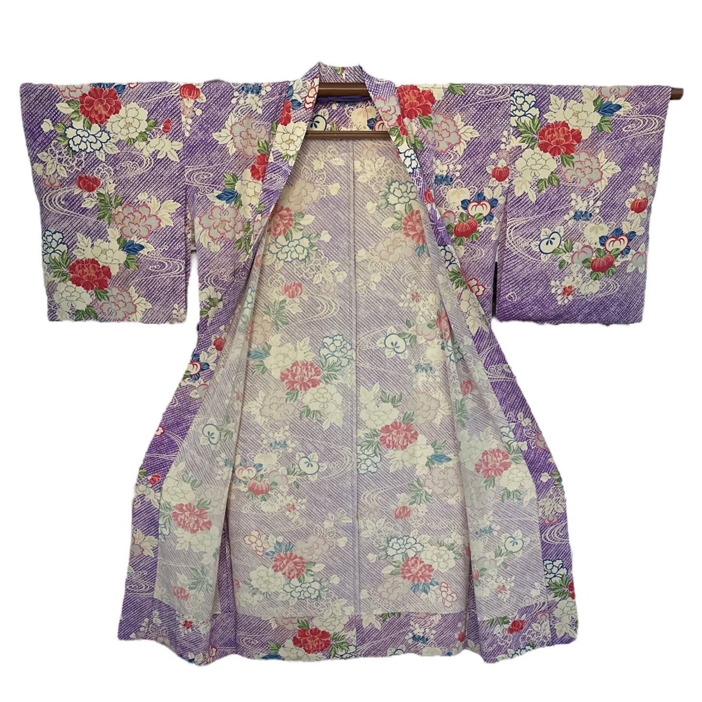 Tachibana & Peony Vintage Juban