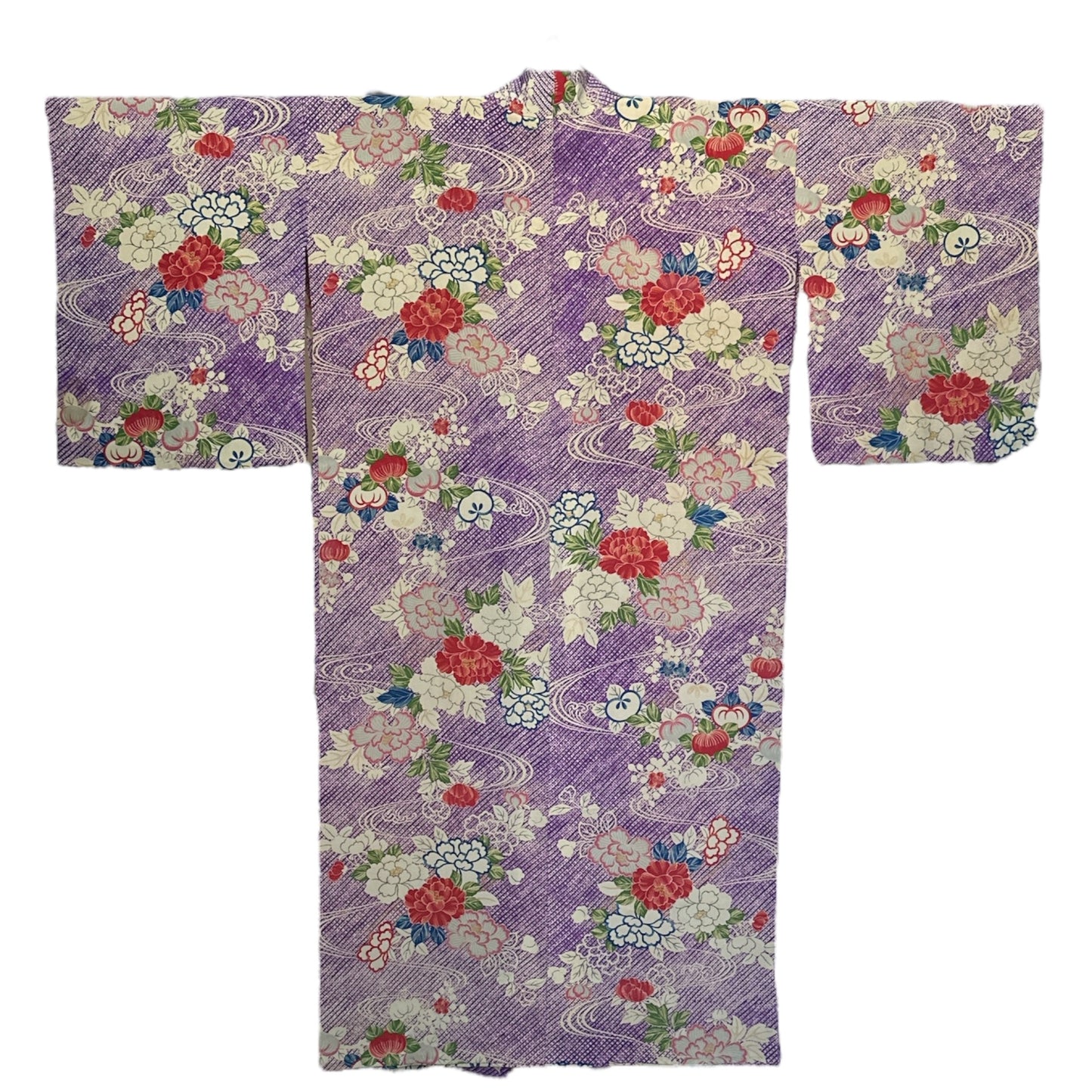 Tachibana & Peony Vintage Juban