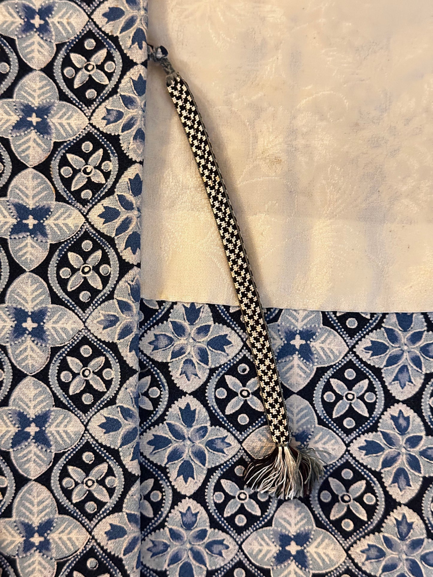 Delicate Blue Flowers Haori