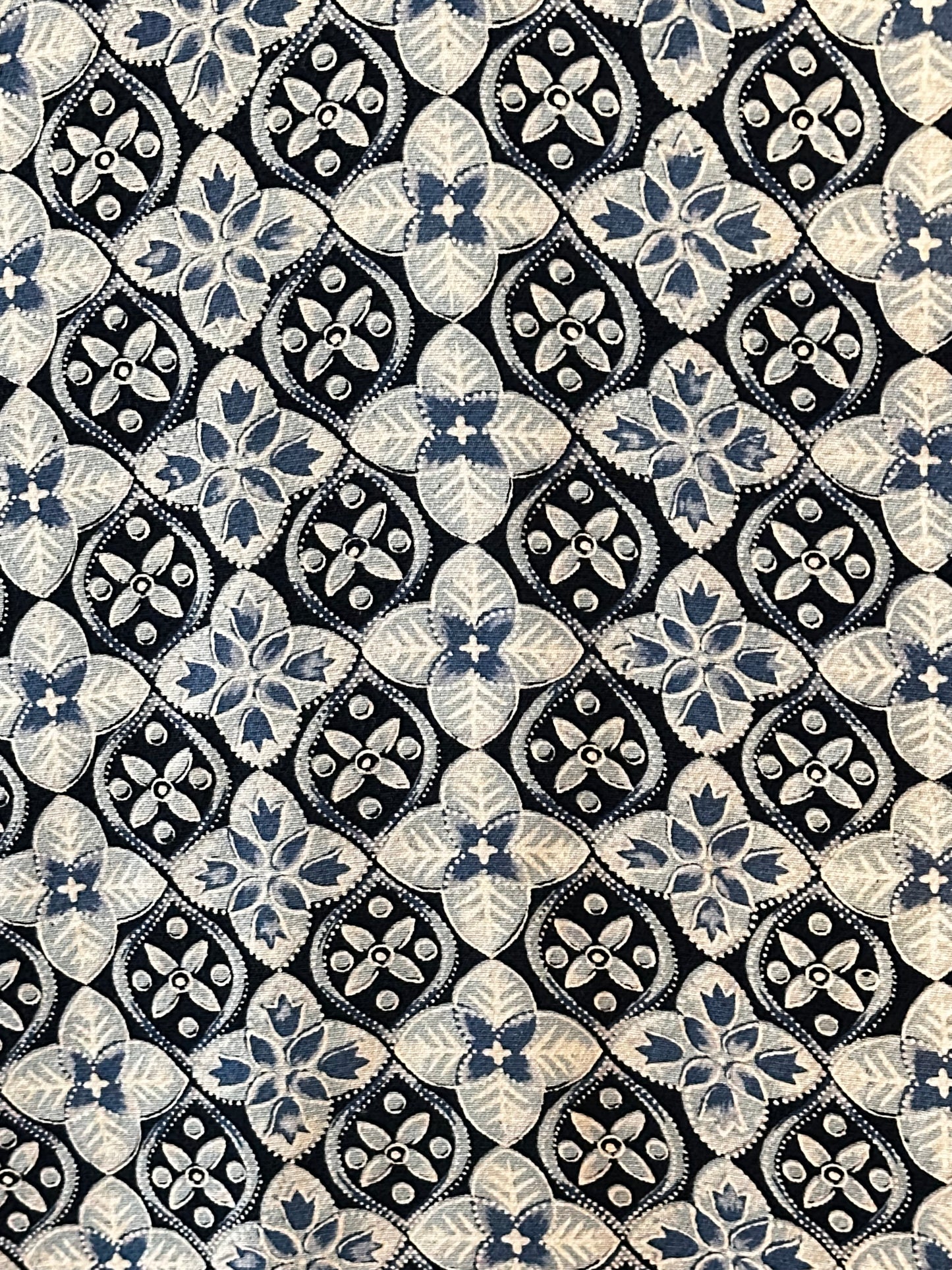 Delicate Blue Flowers Haori