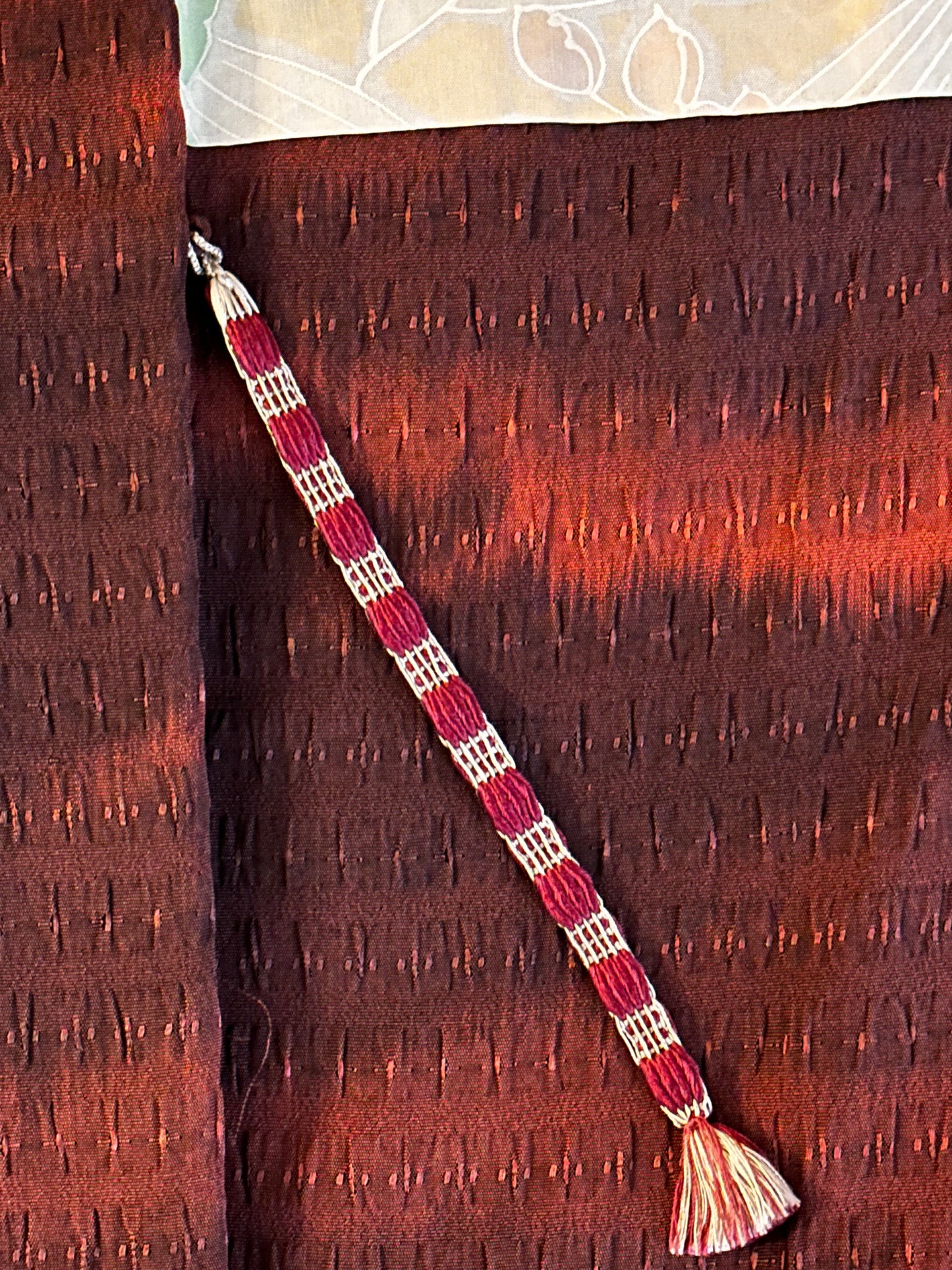Brown–Red Ikat Haori