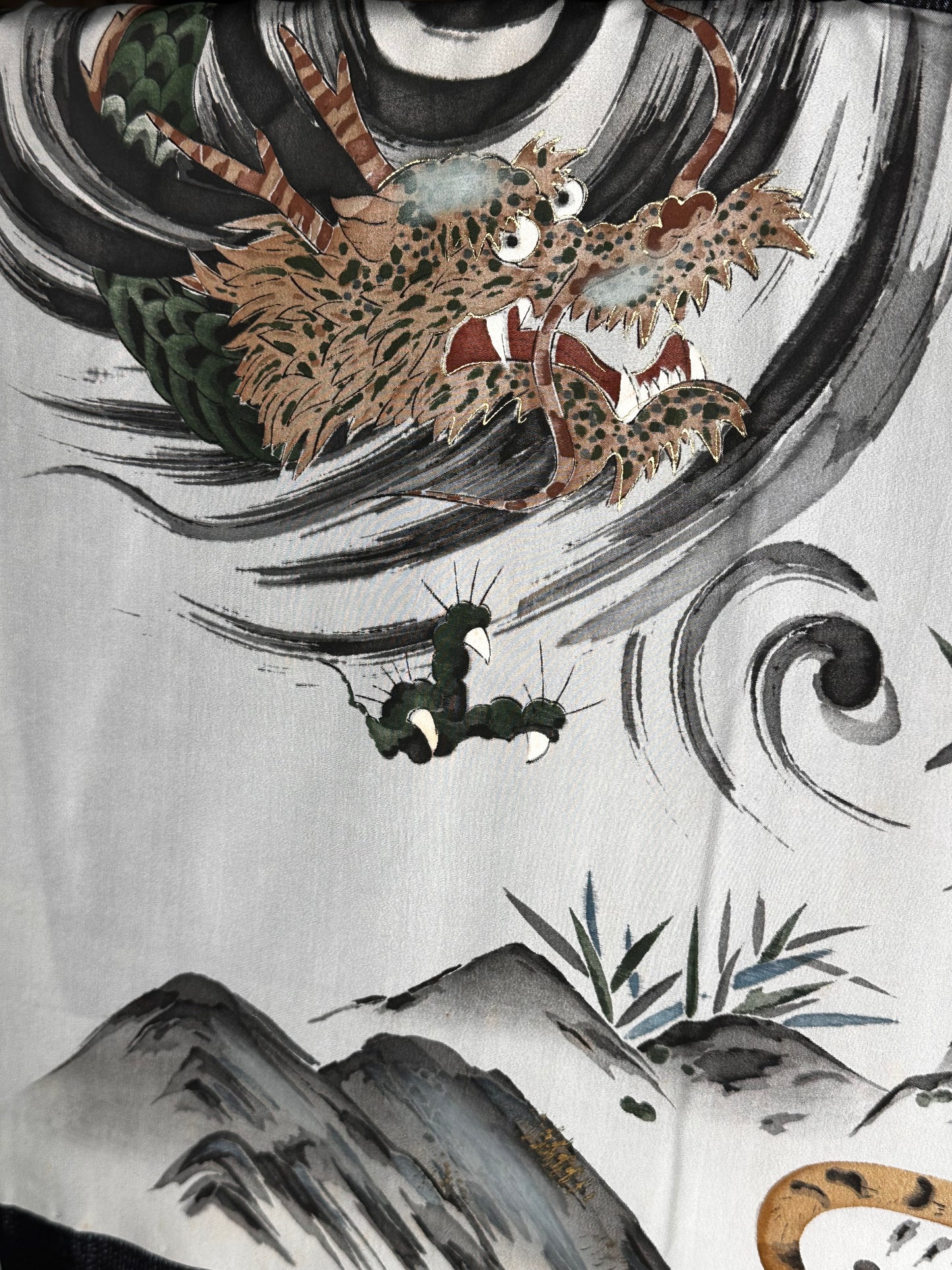 Ryūko-lohikäärme ja tiikeri Haori