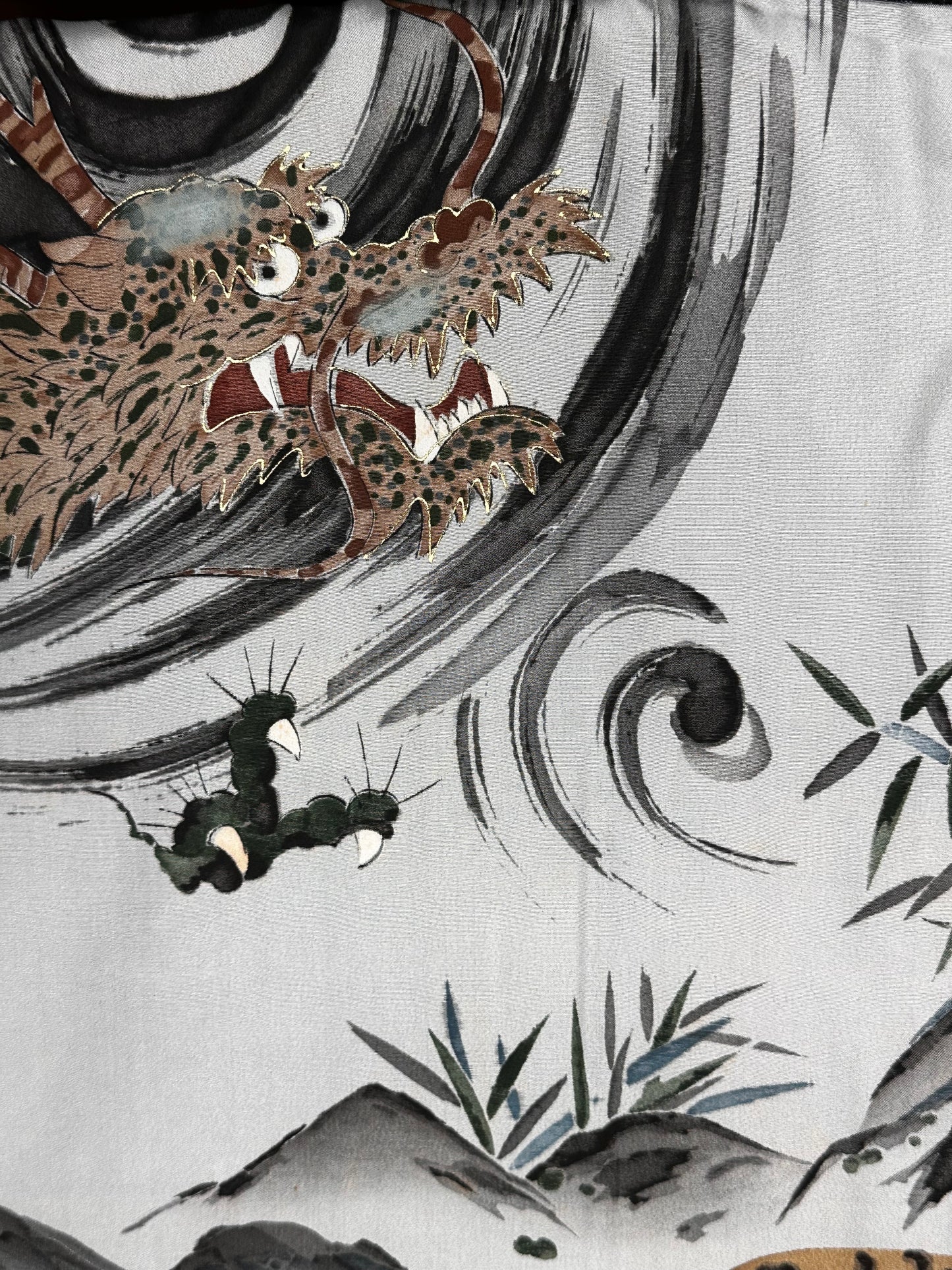 Ryūko-lohikäärme ja tiikeri Haori