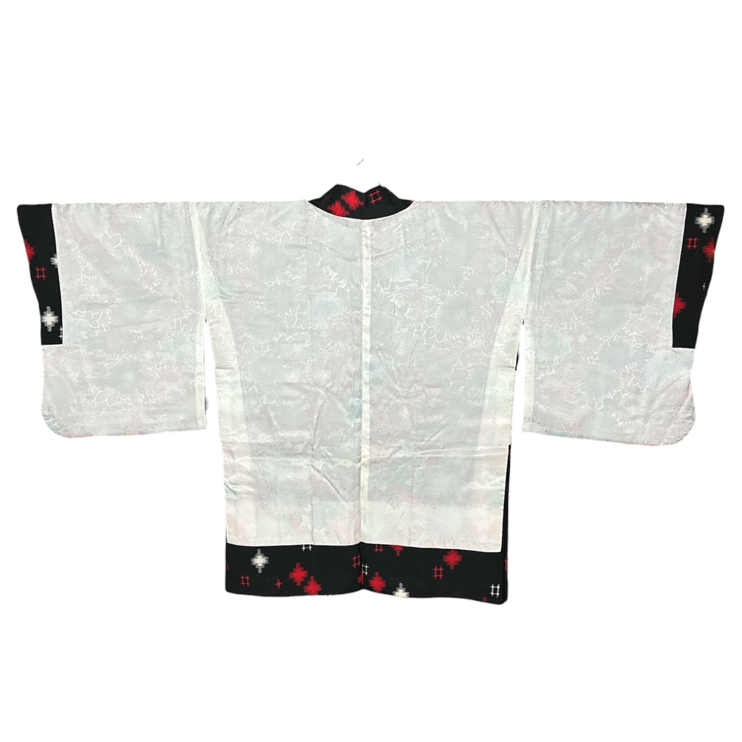 Kasuri Cross Vintage Haori & Kimono Set