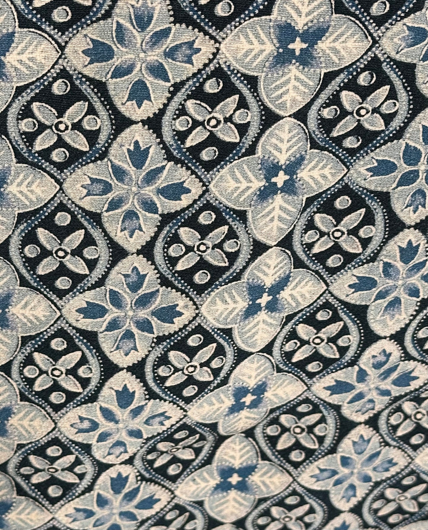 Delicate Blue Flowers Haori