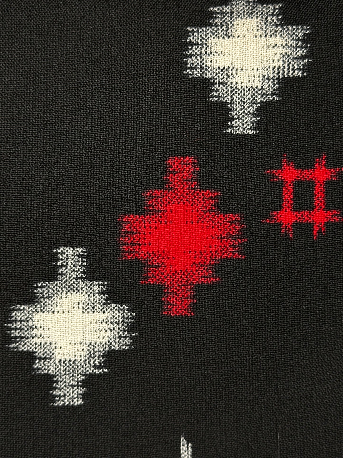 Kasuri Cross Vintage Haori & Kimono Set