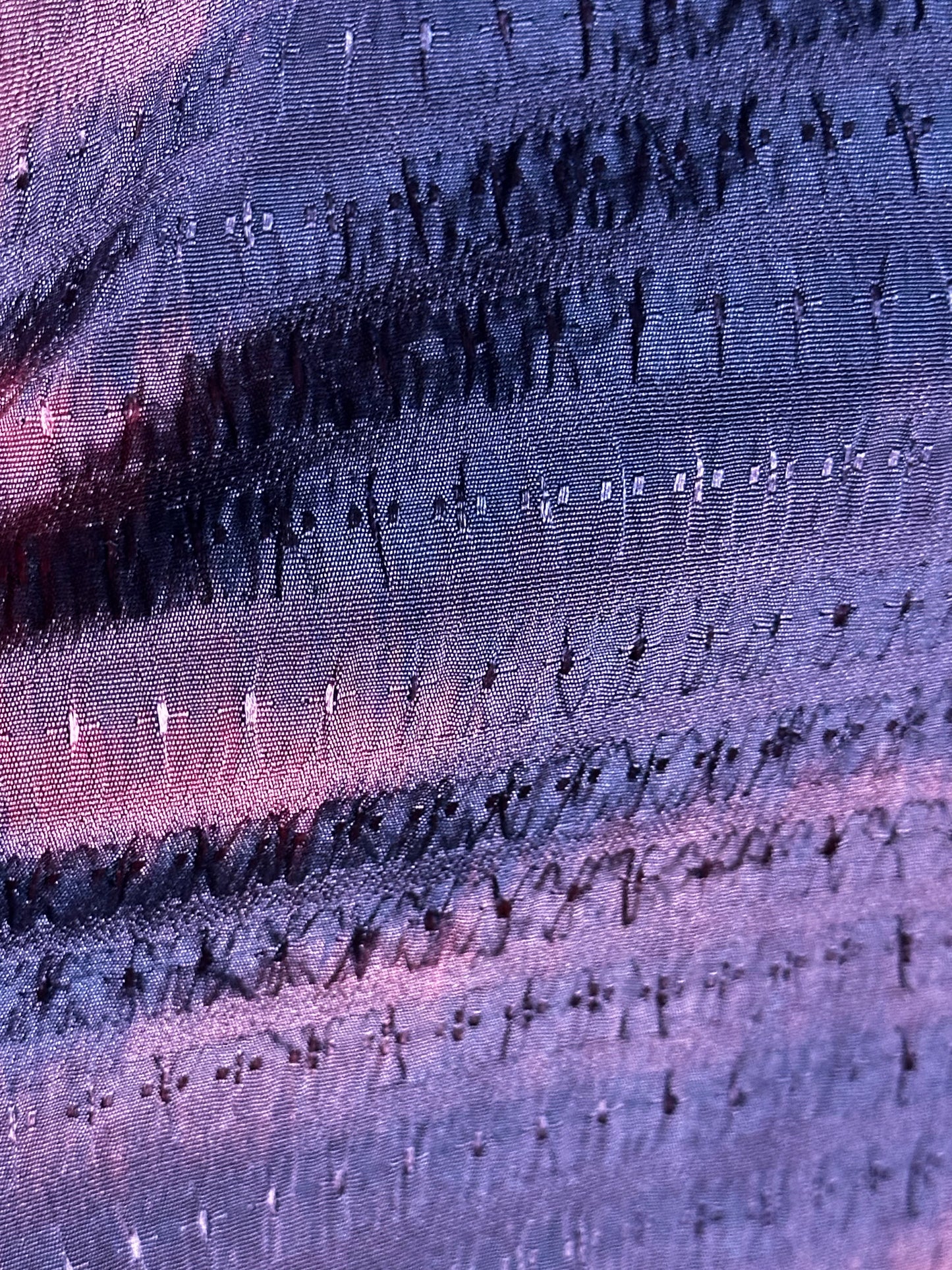 Brown–Red Ikat Haori