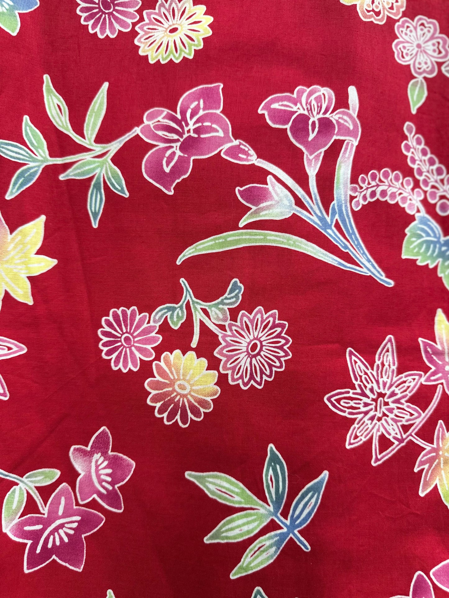 Red Floral Yukata