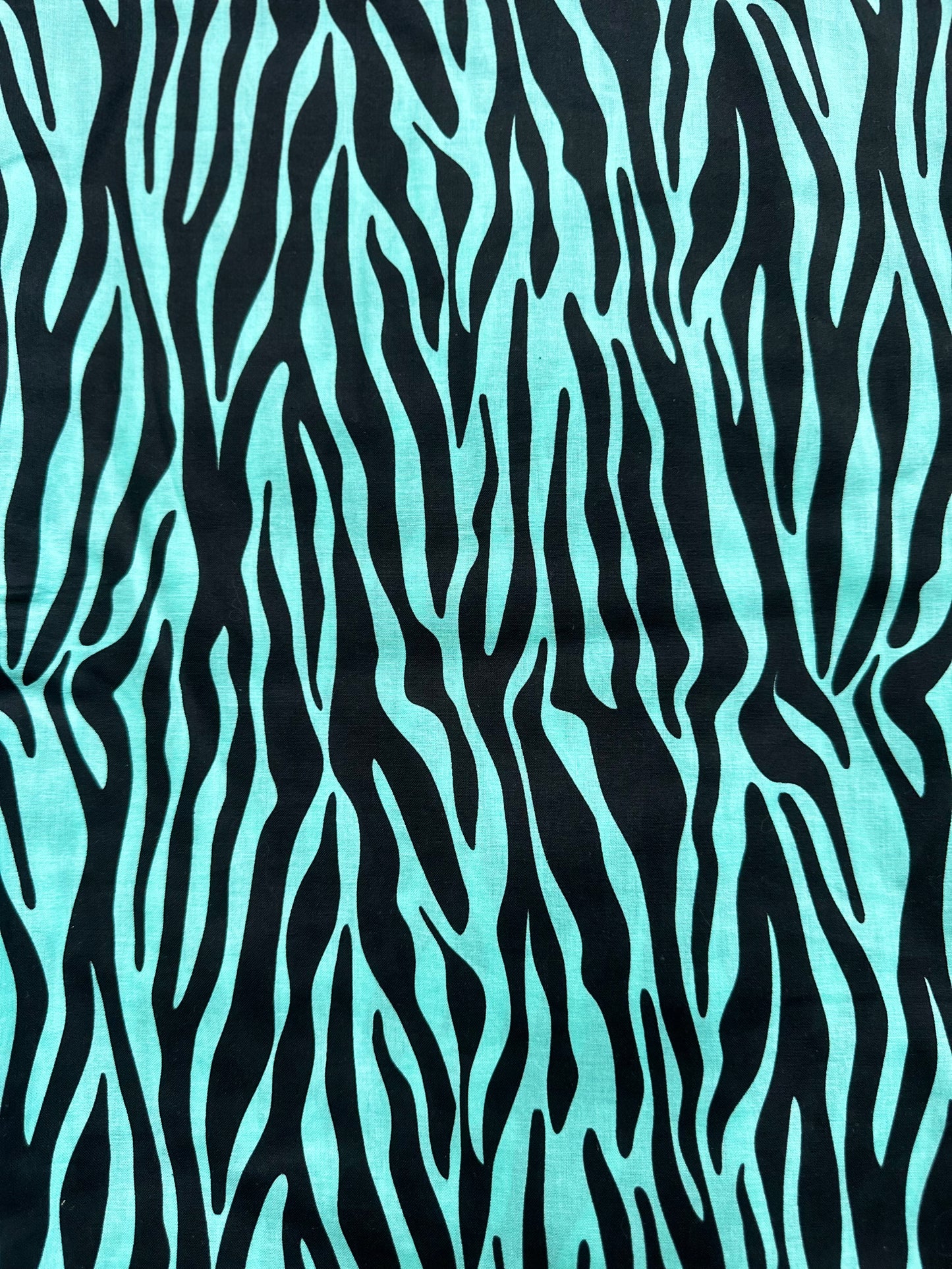 Turquoise Zebra Yukata
