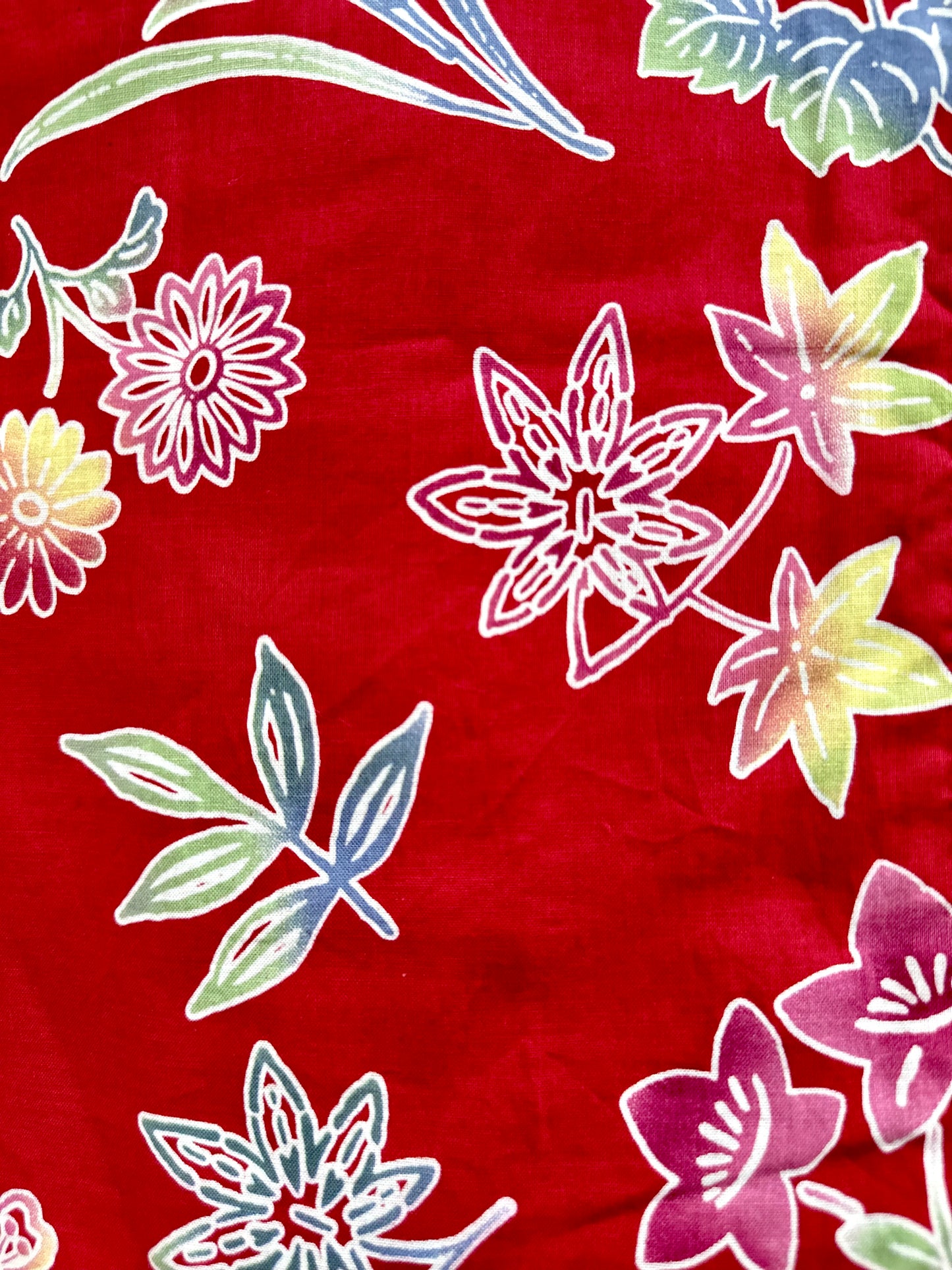 Red Floral Yukata