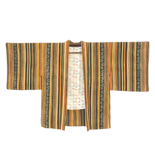 Haori vintage cu dungi intense