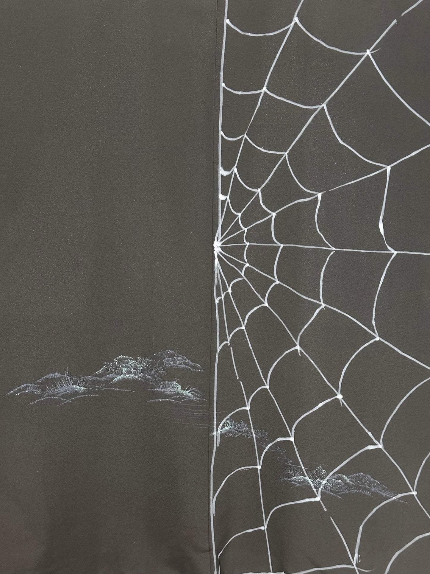 Keskiyön hämähäkki Musta Haori