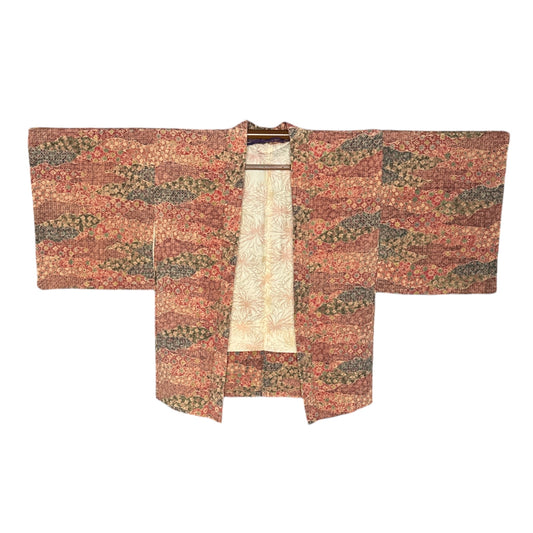 Earth Tones Sarasa Vintage Haori