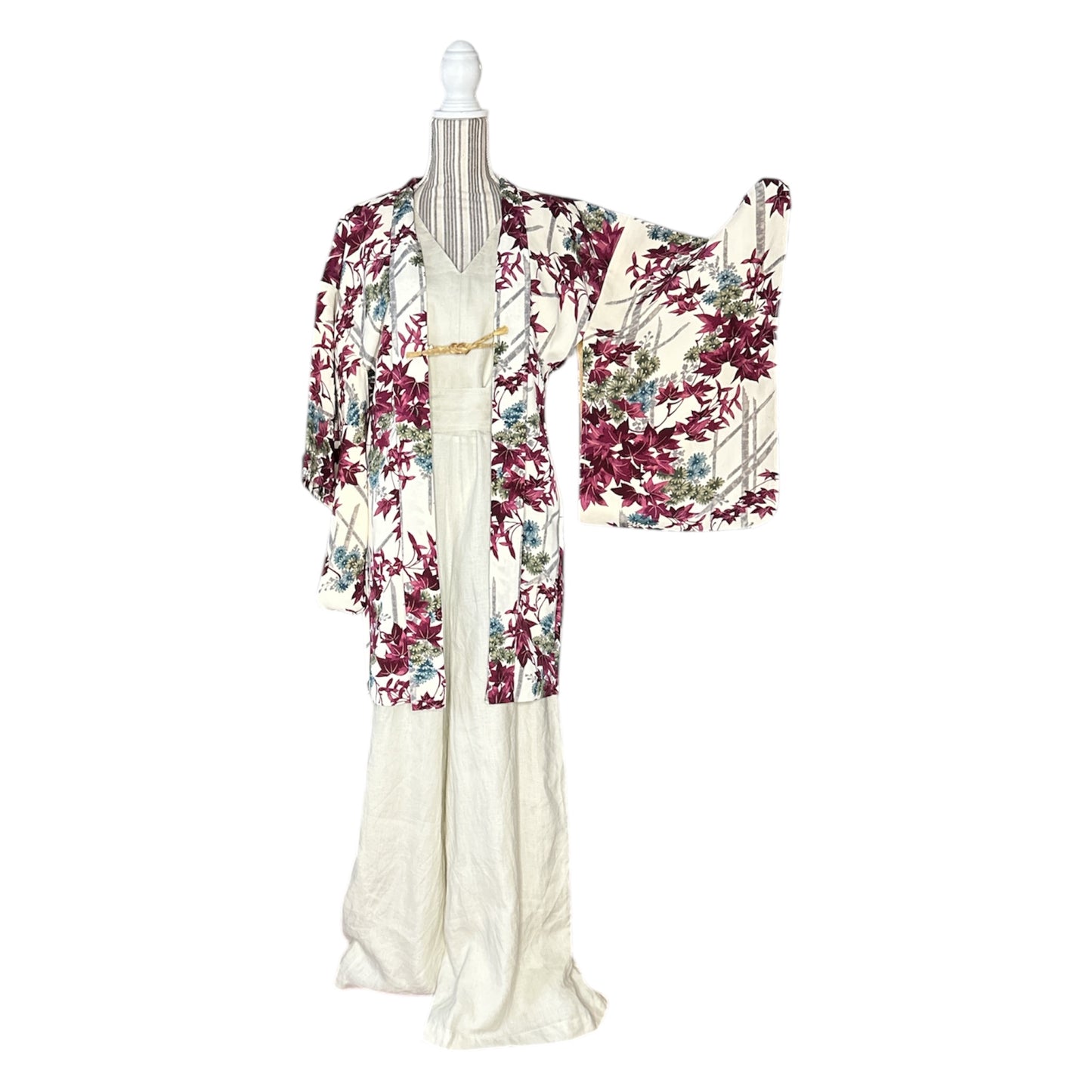 Autumn Bloom Vintage Haori