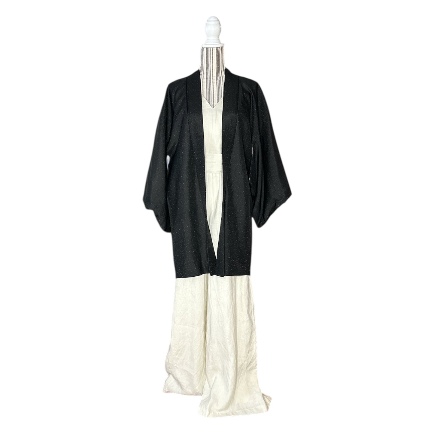 Arare Dot Black Haori