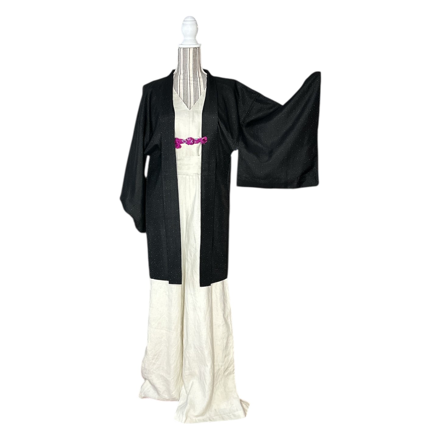 Arare Dot Black Haori