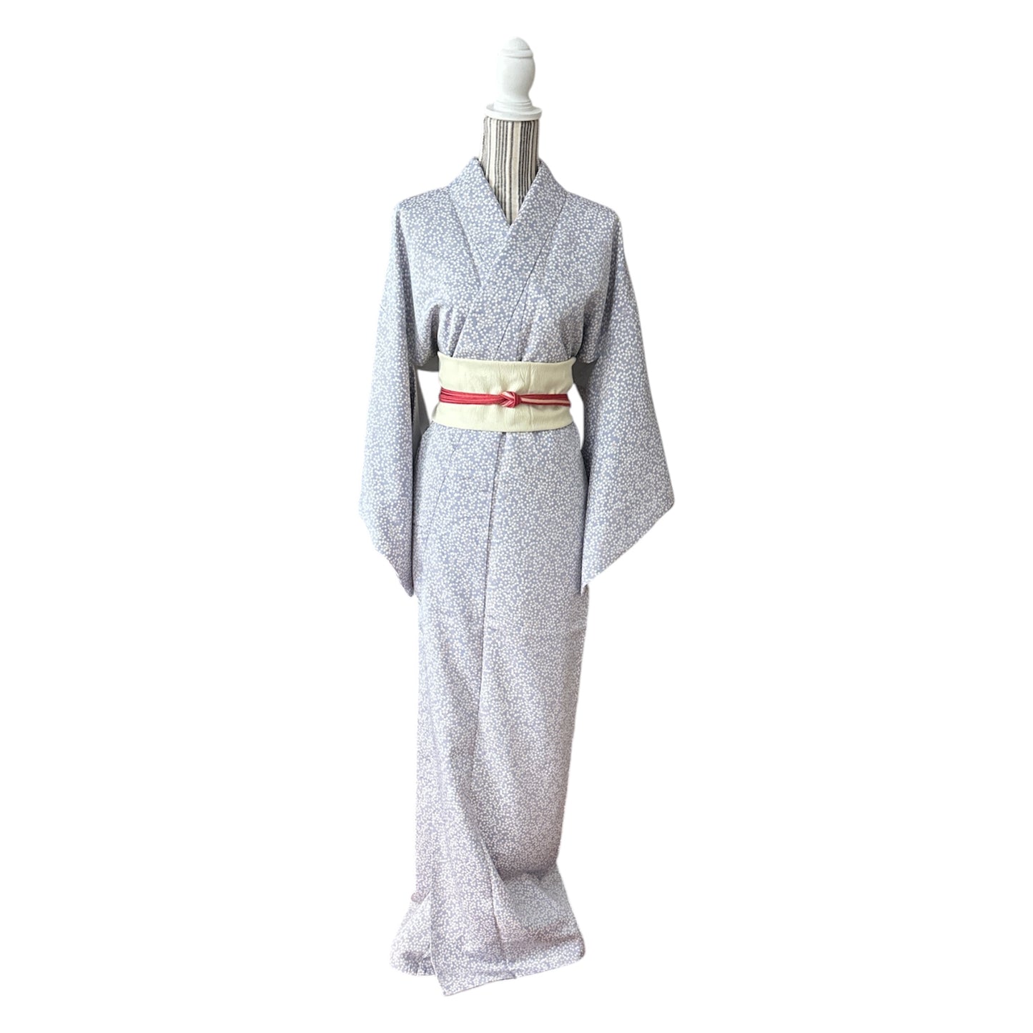Taivaansininen sakura-kimono